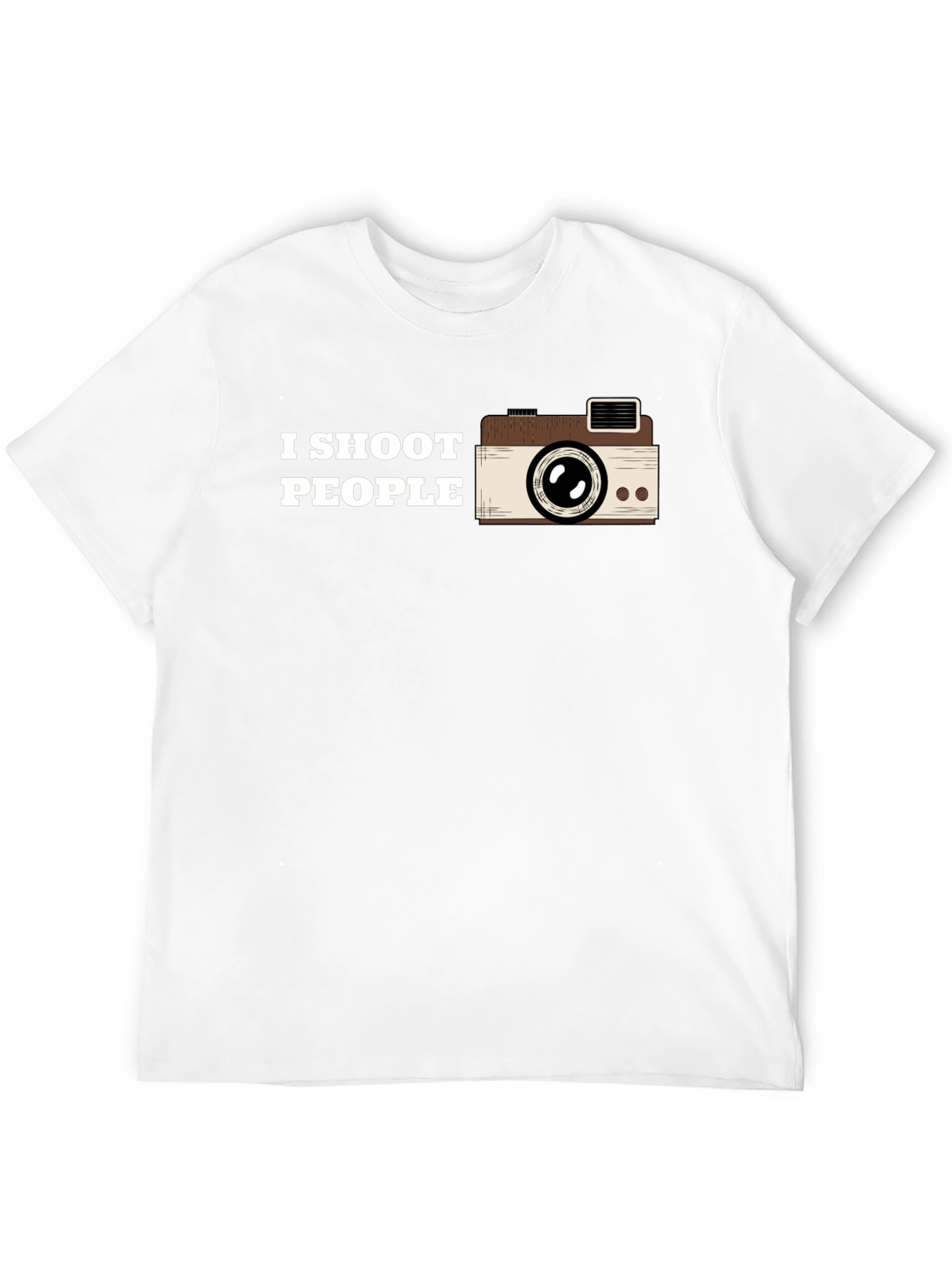 I Shoot People Camera Graphic Tee