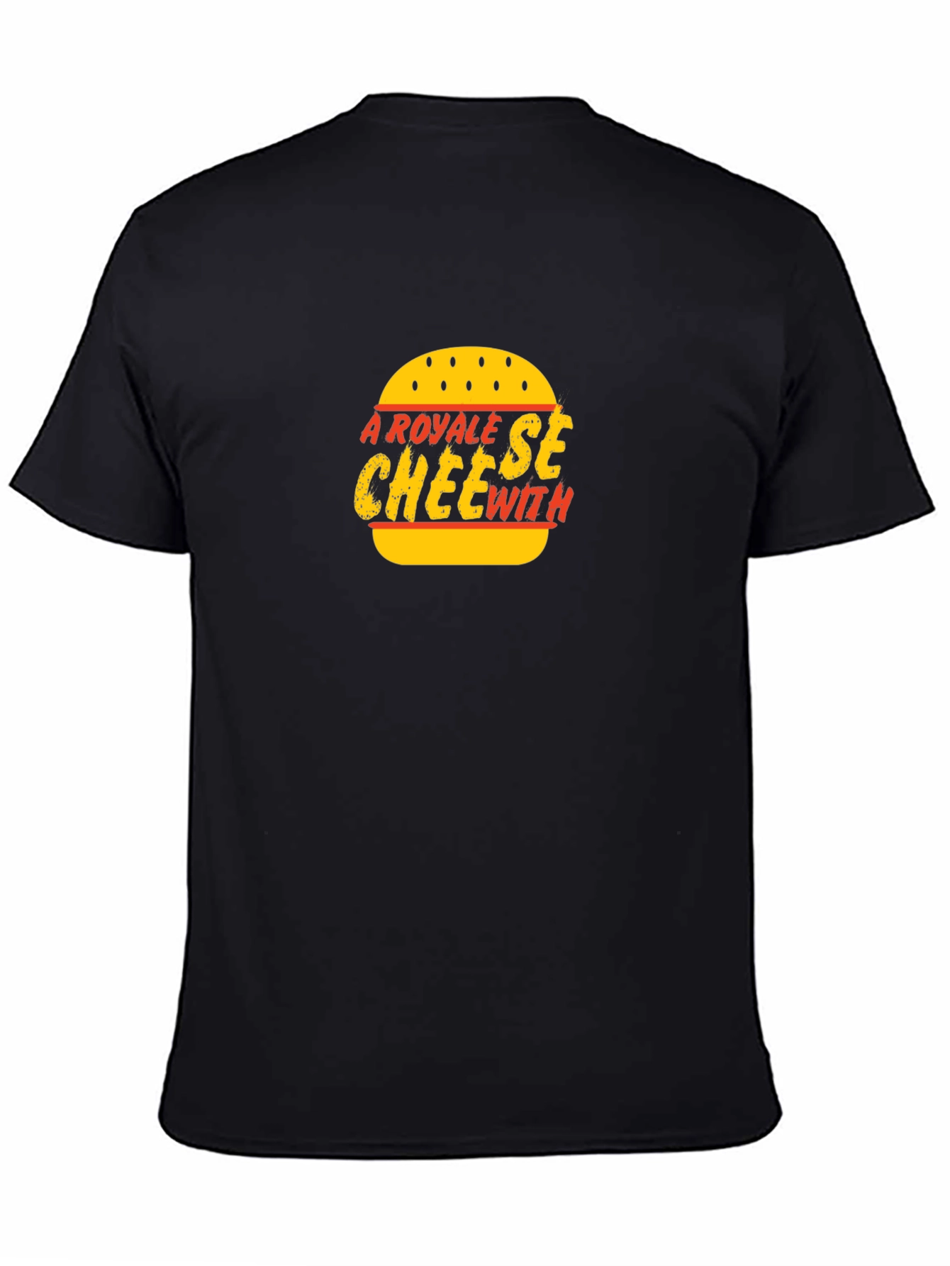 Royal Cheese With Black Tee