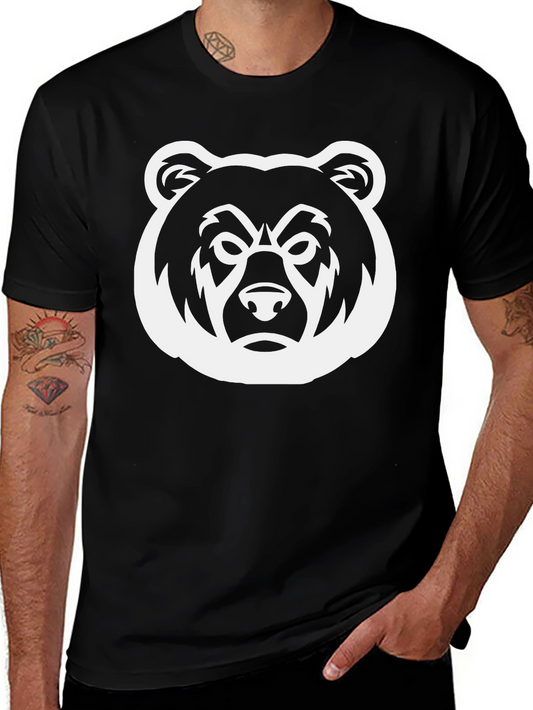 Cool Bear Graphic Black T-Shirt