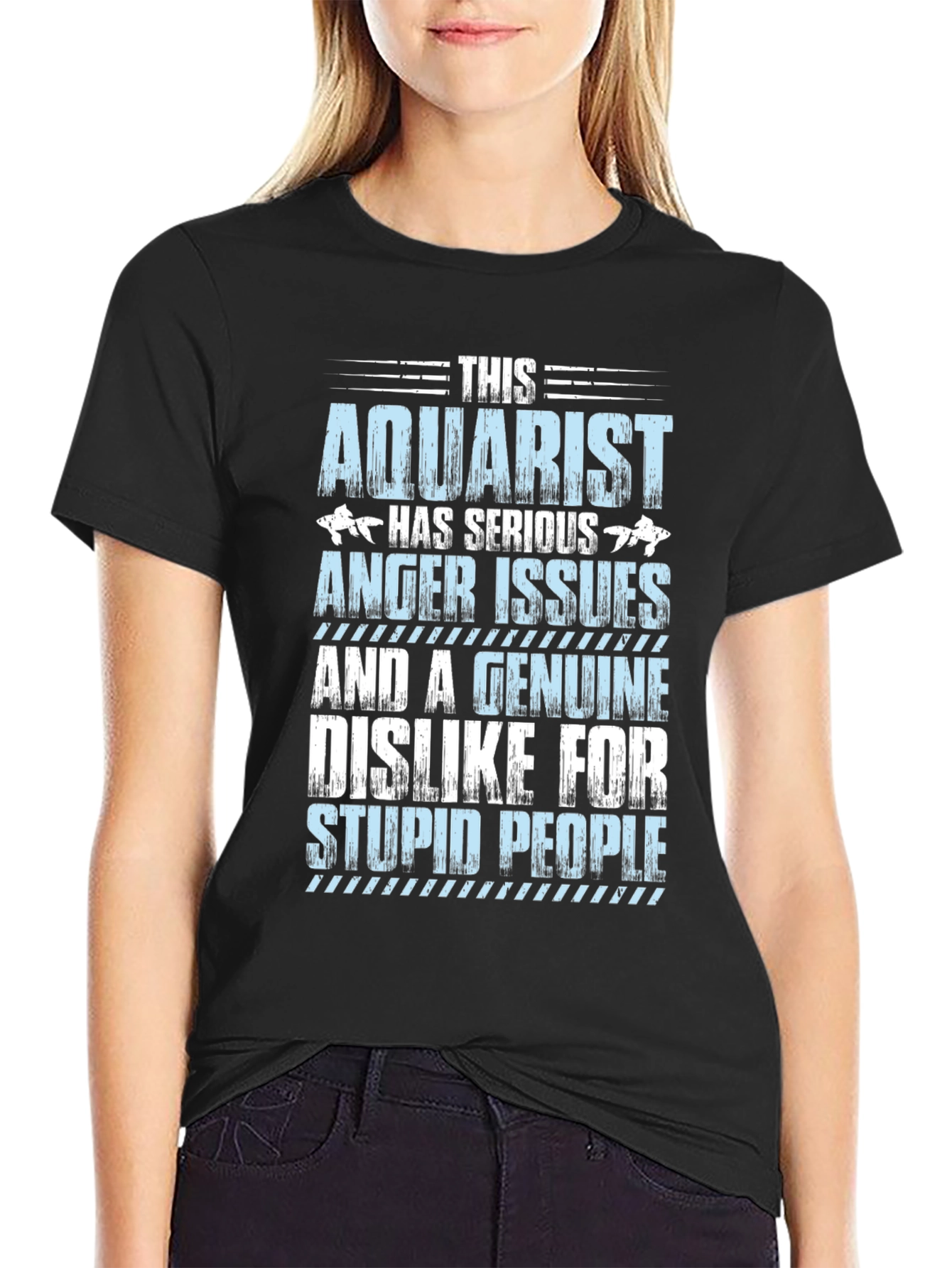 Aquarist T-Shirt - Serious Anger Issues Funny Tee