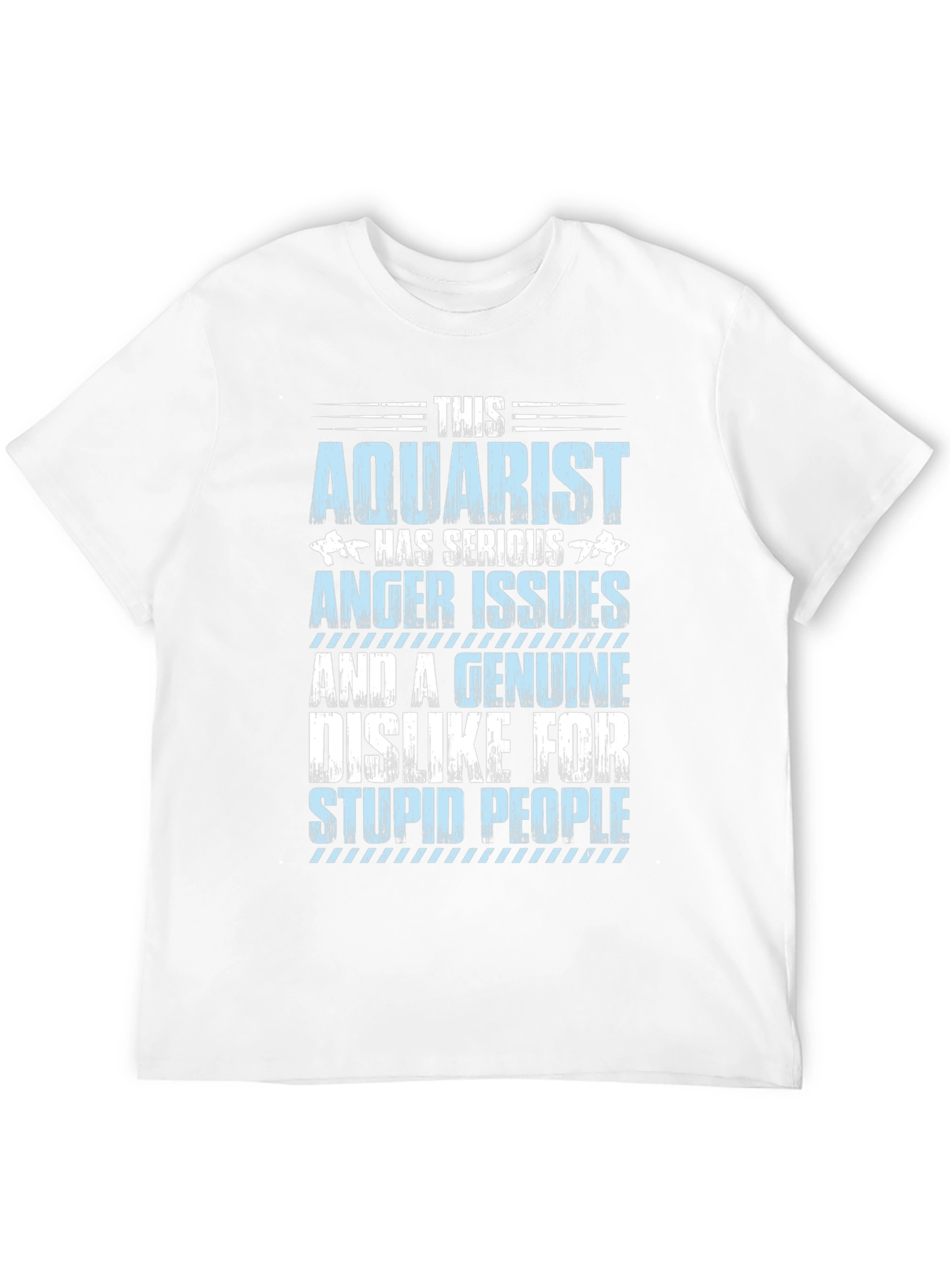 Aquarist T-Shirt - Serious Anger Issues Funny Tee