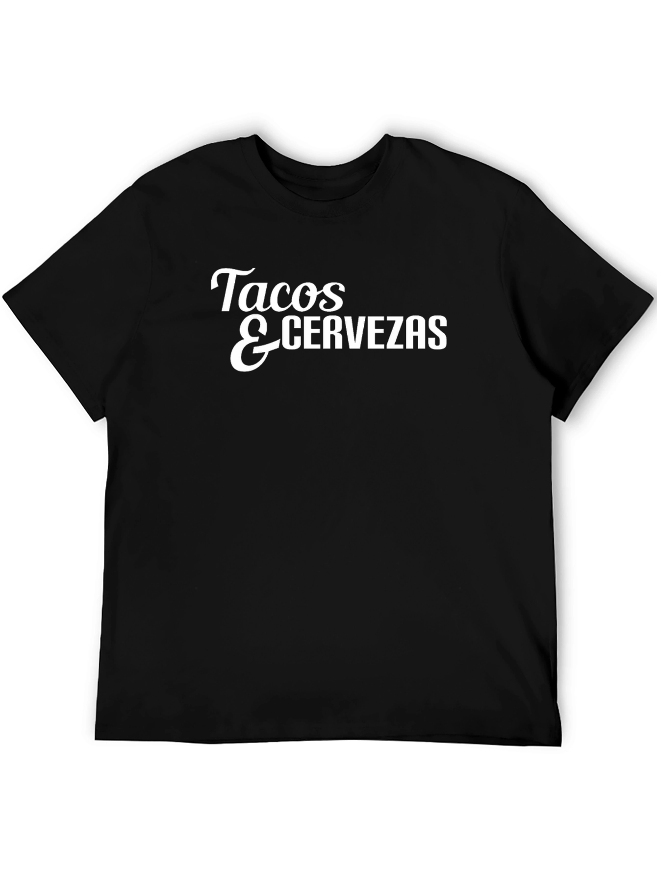 Tacos & Cervezas Graphic Tee - Black