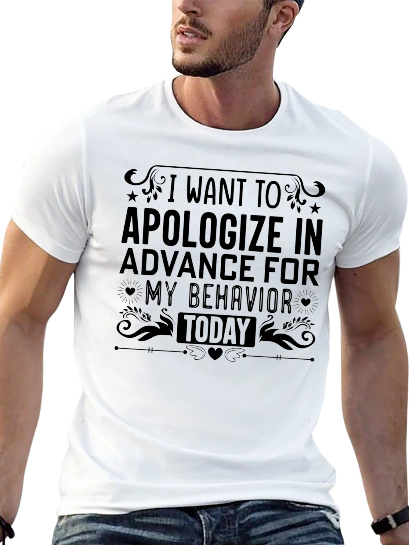 Funny Apology Humor Graphic T-Shirt