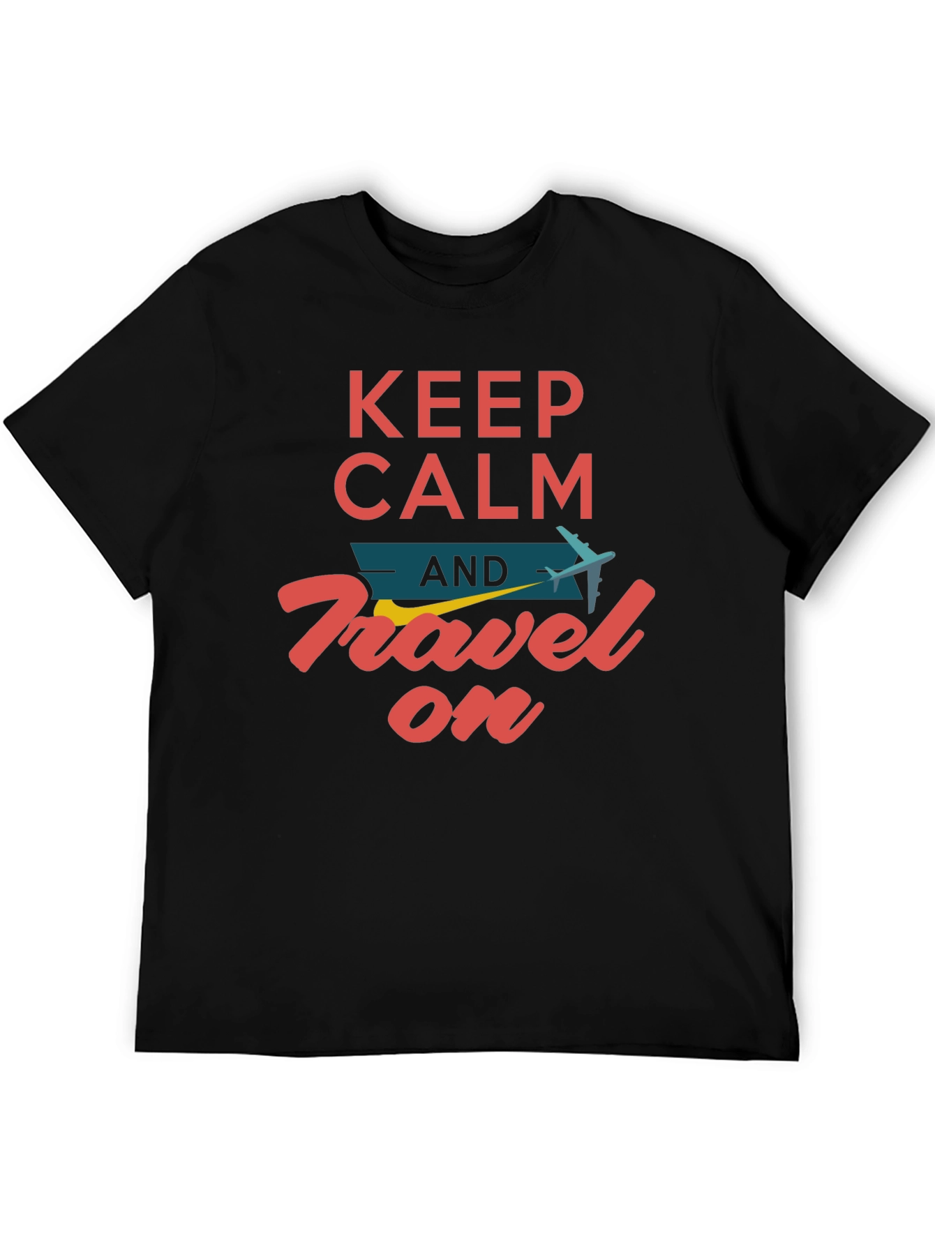 Keep Calm and Travel On T-Shirt