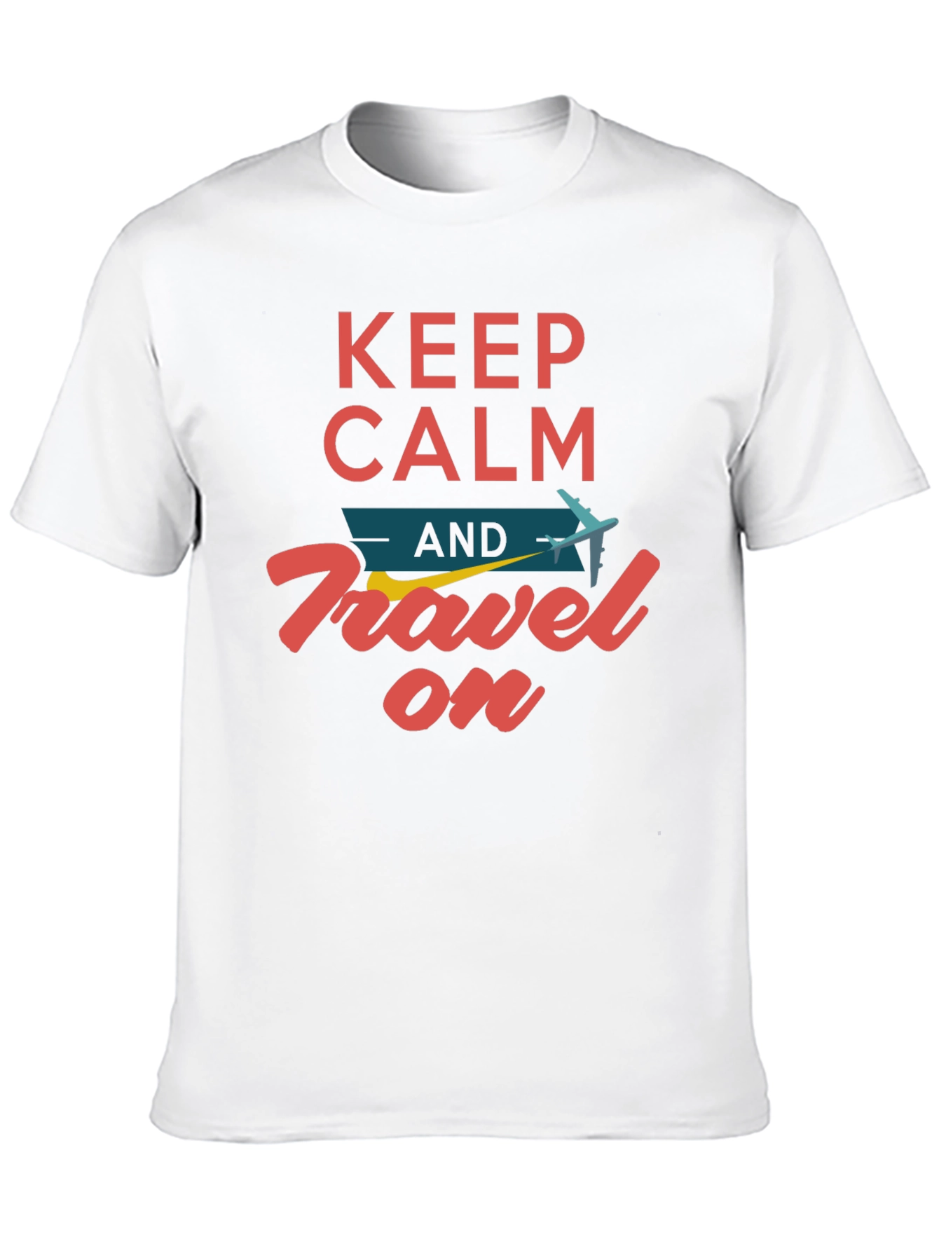 Keep Calm and Travel On T-Shirt