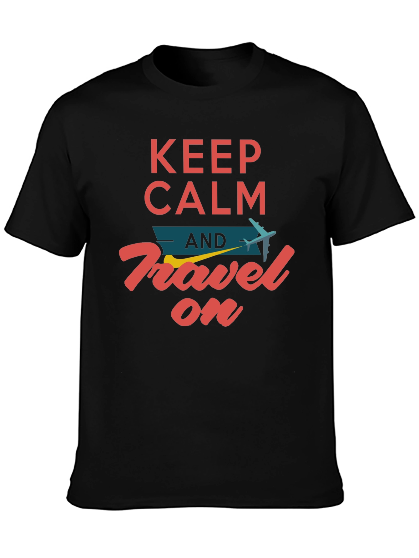 Keep Calm and Travel On T-Shirt