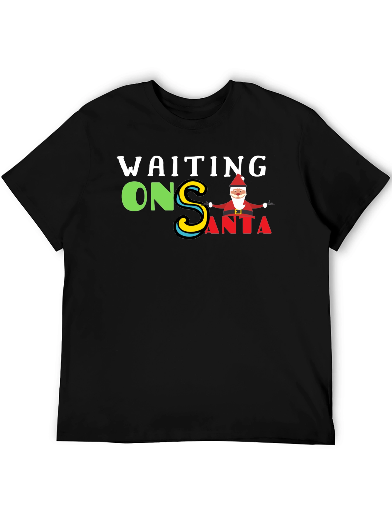 Waiting on Santa Graphic Tee - Holiday Season