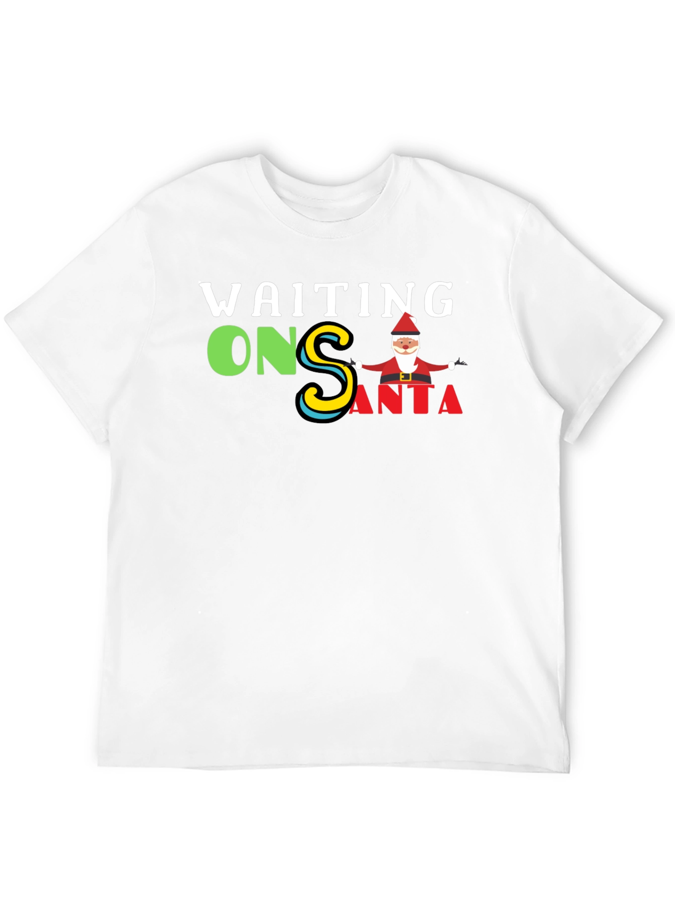 Waiting on Santa Graphic Tee - Holiday Season