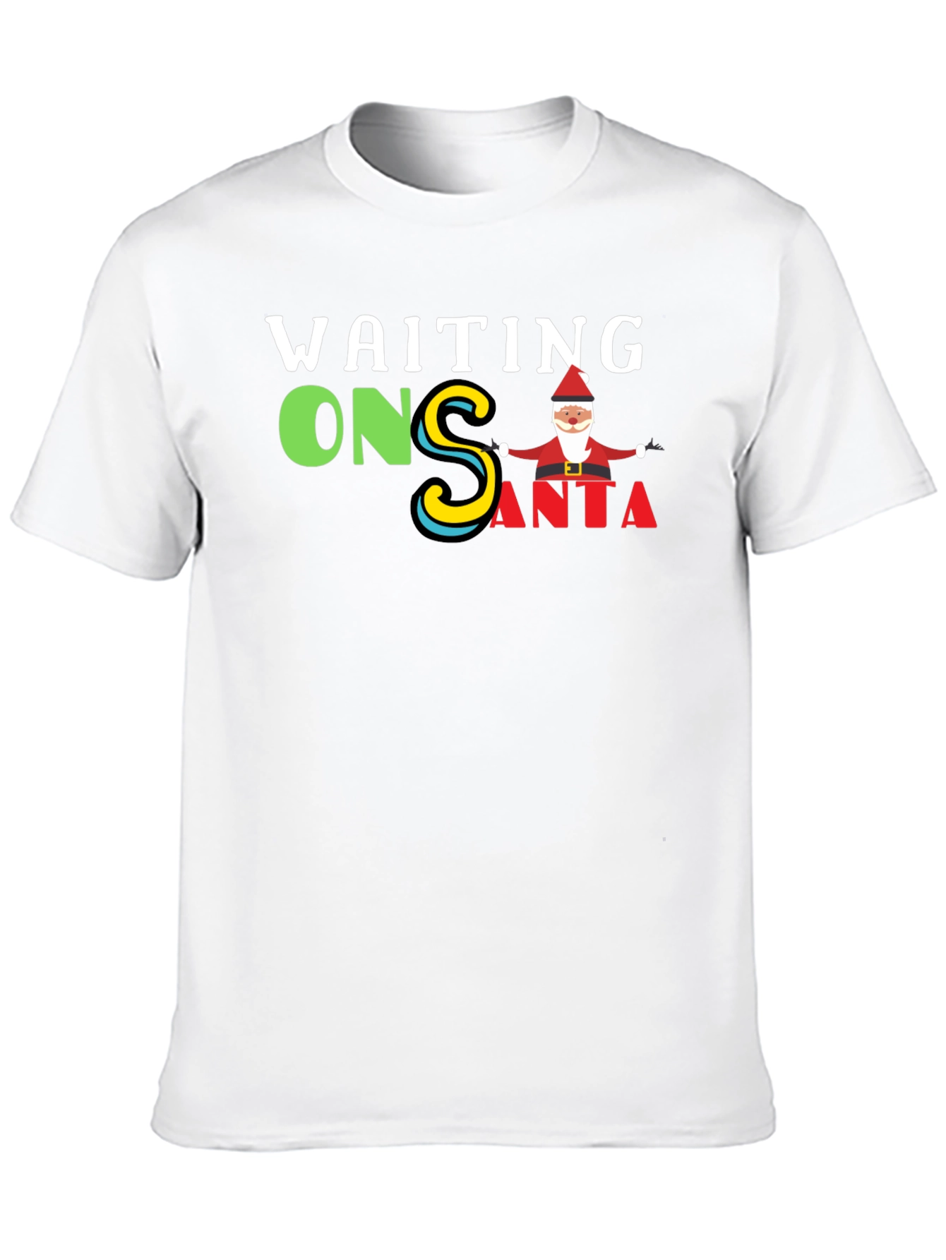 Waiting on Santa Graphic Tee - Holiday Season
