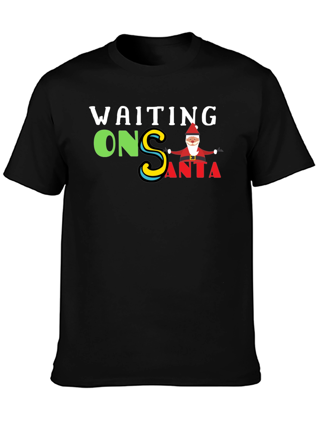 Waiting on Santa Graphic Tee - Holiday Season