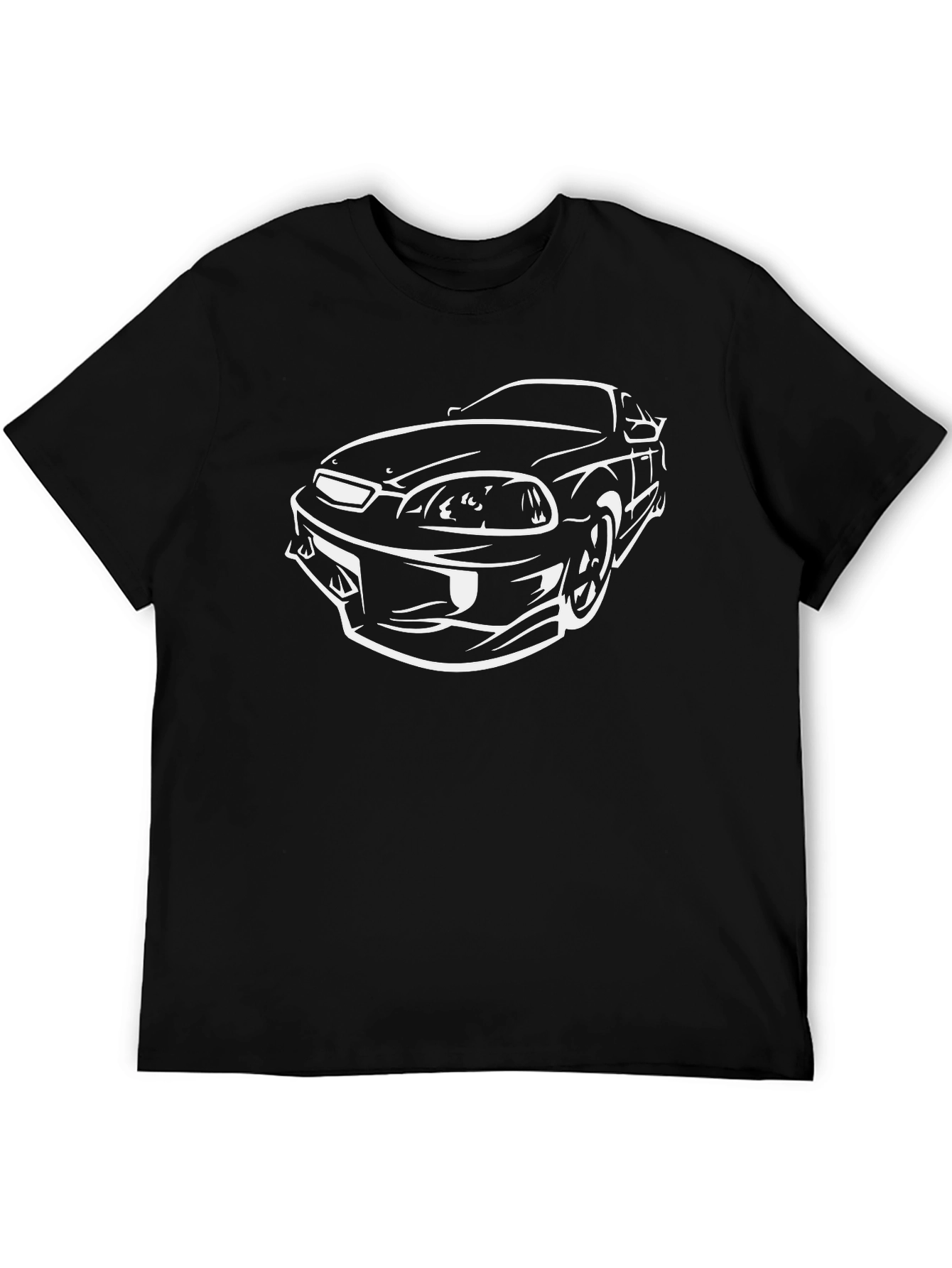 Black Car Graphic Tee