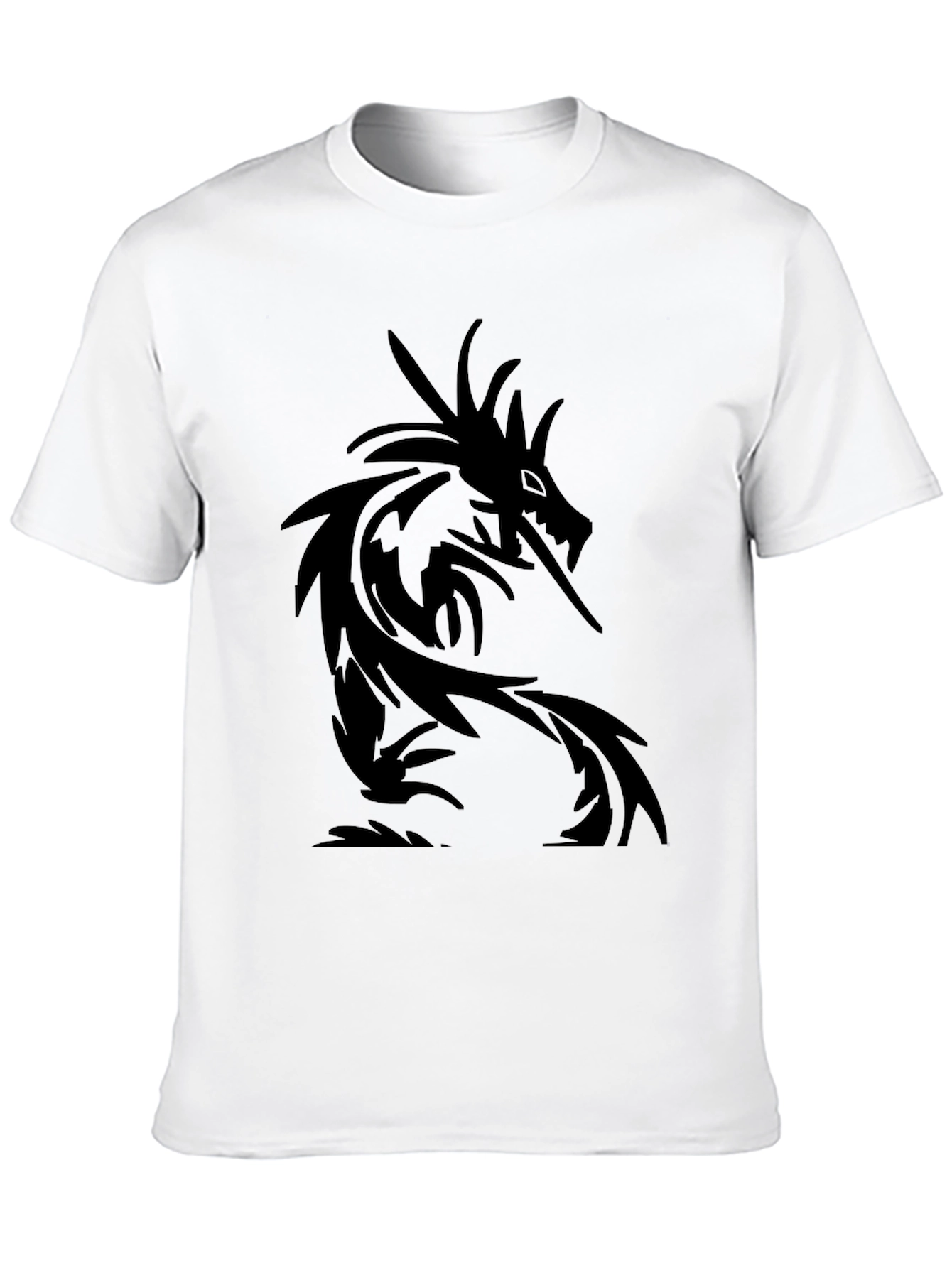 Black Dragon Graphic T-Shirt - Mens Fashion