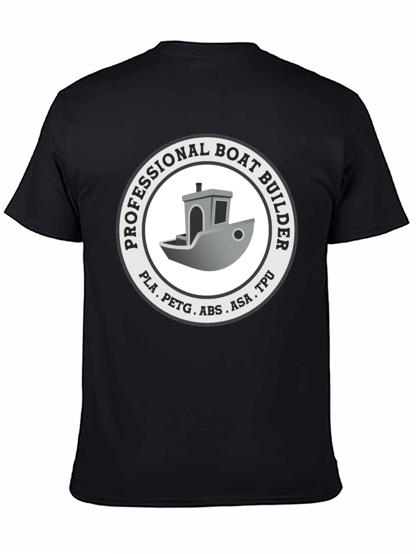 Professional Boat Builder 3D Printing T-Shirt