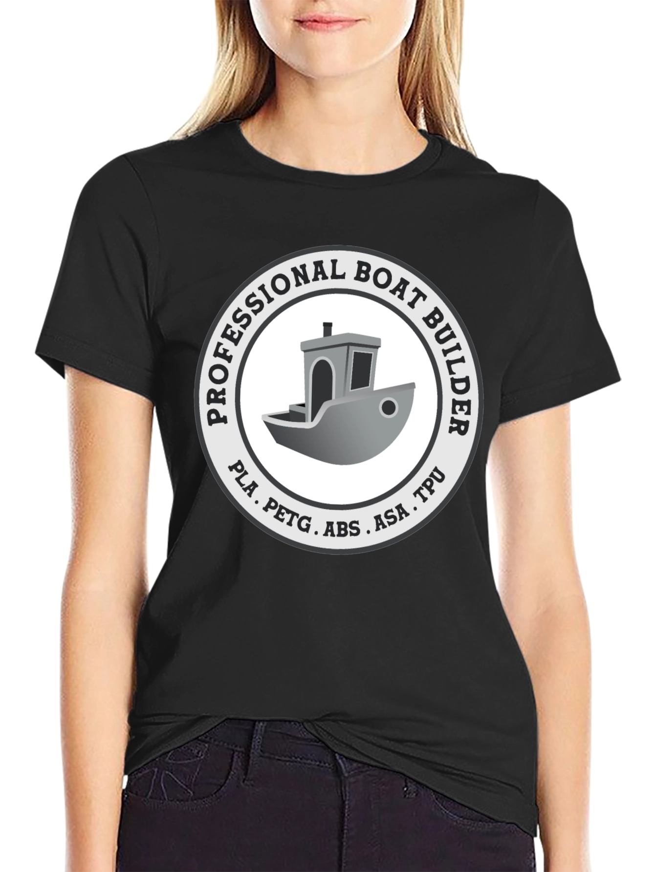 Professional Boat Builder 3D Printing T-Shirt