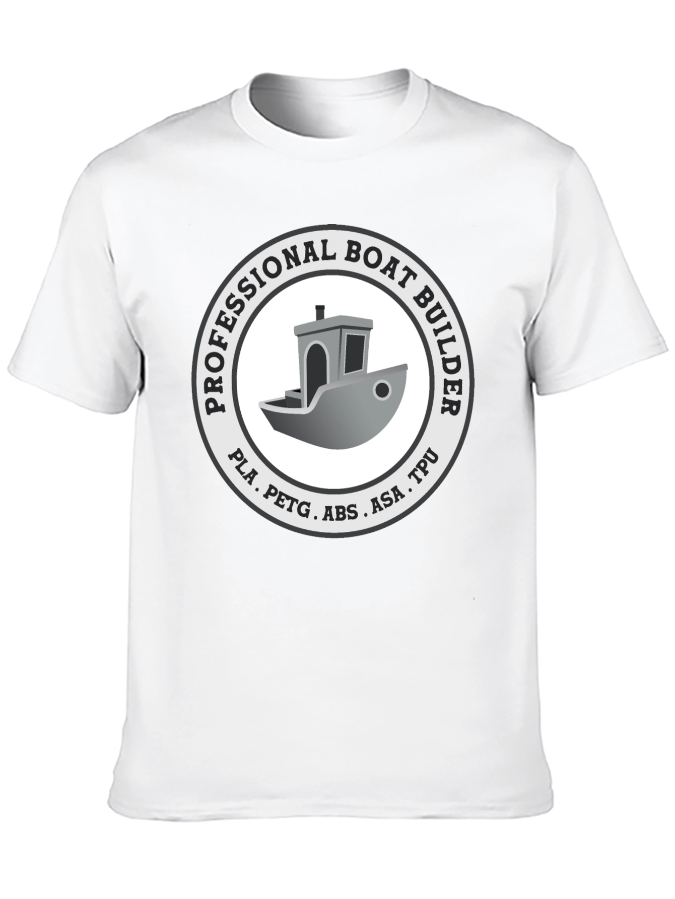 Professional Boat Builder 3D Printing T-Shirt