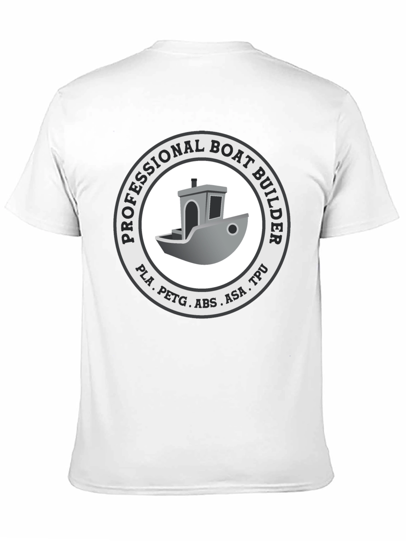 Professional Boat Builder 3D Printing T-Shirt