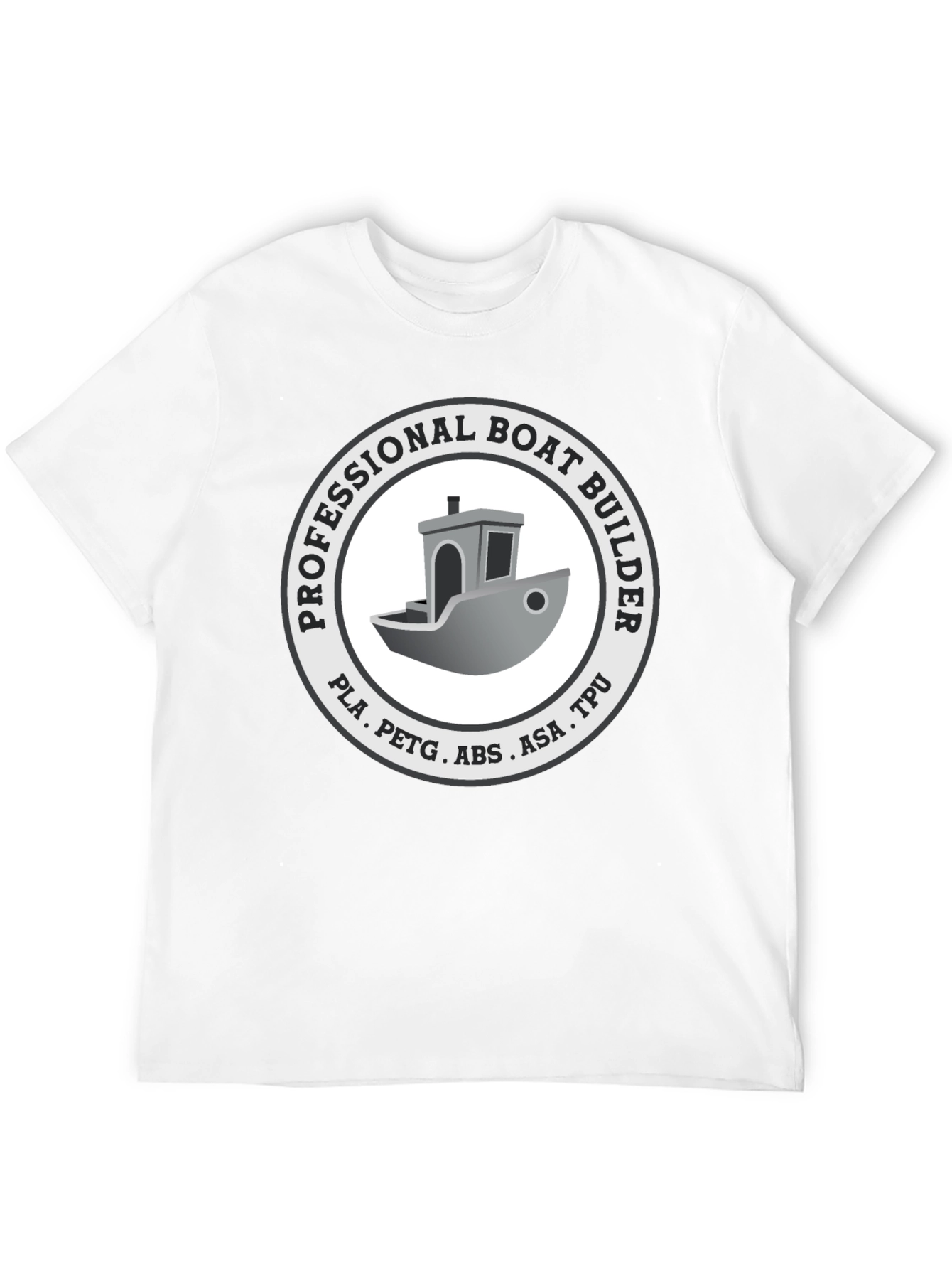 Professional Boat Builder 3D Printing T-Shirt