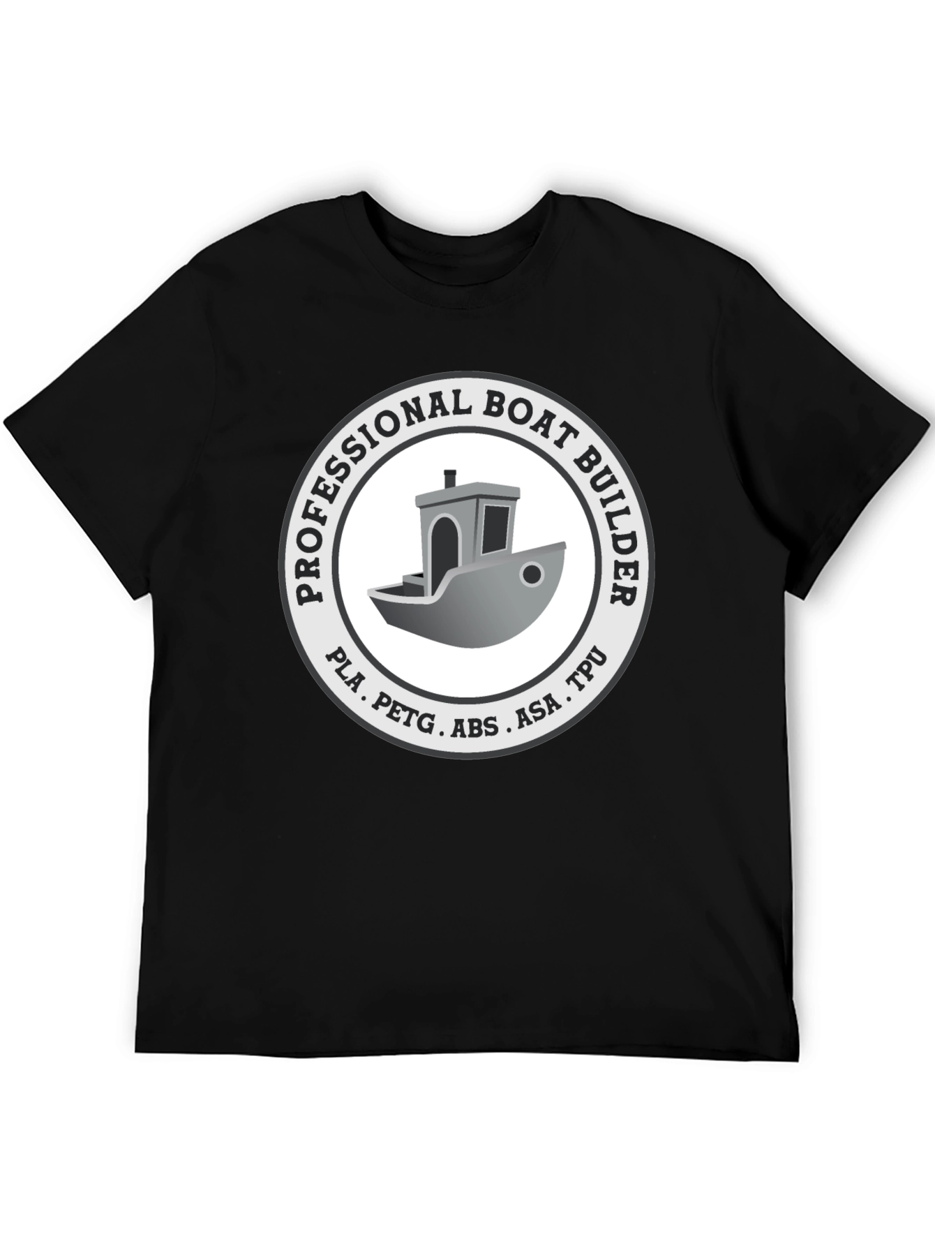 Professional Boat Builder 3D Printing T-Shirt