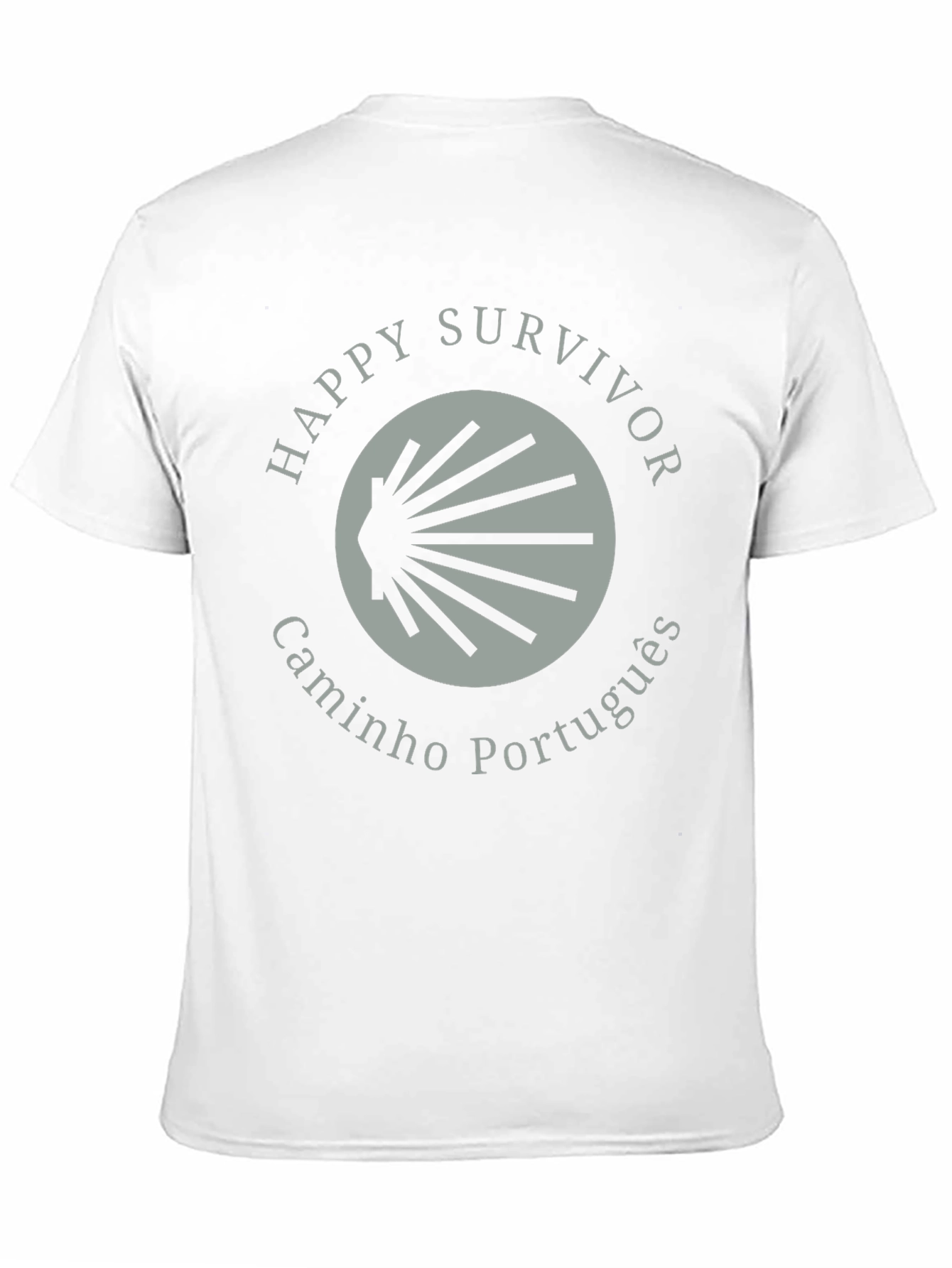 Happy Survivor Camino Português Black T-Shirt
