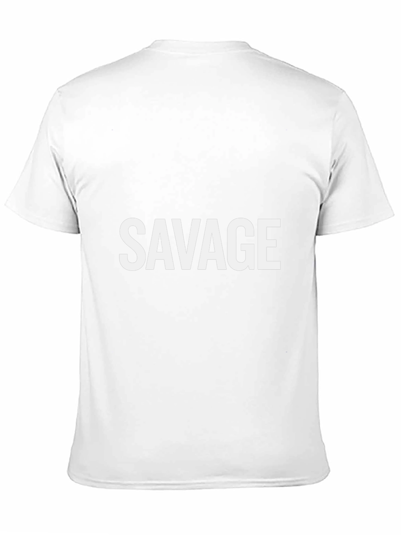 Savage Graphic T-Shirt - Bold Black Tee