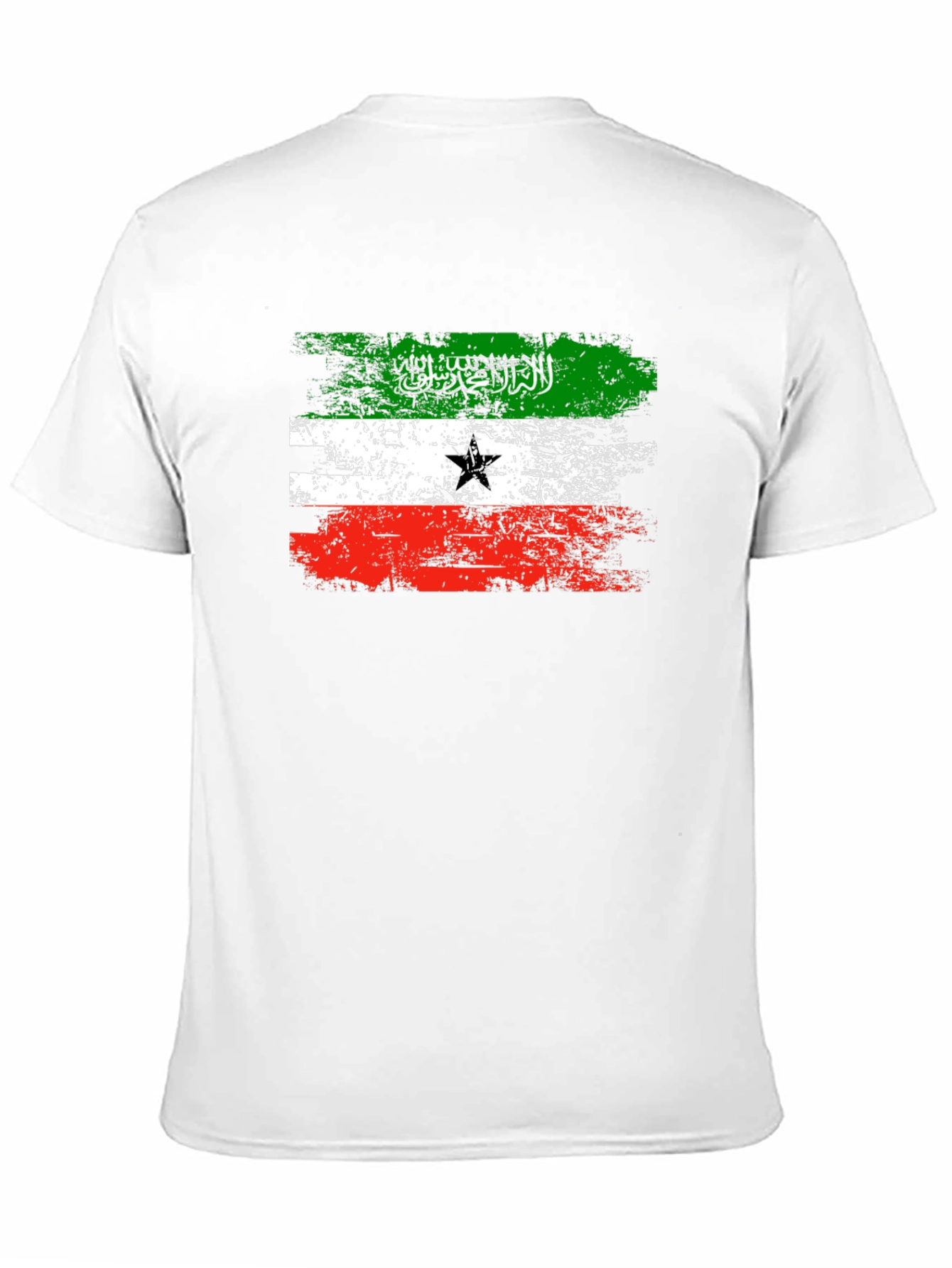 Somaliland Flag T-Shirt - Distressed Design