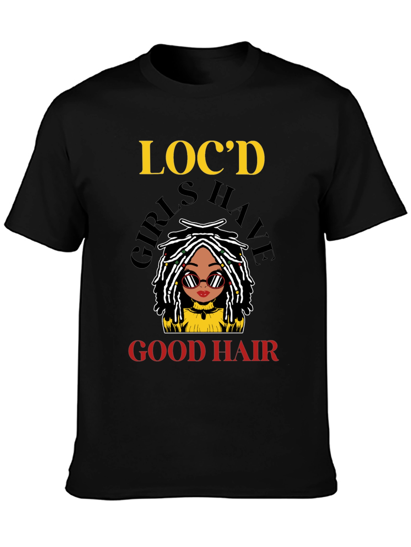 Locd Girls Good Hair Graphic Tee
