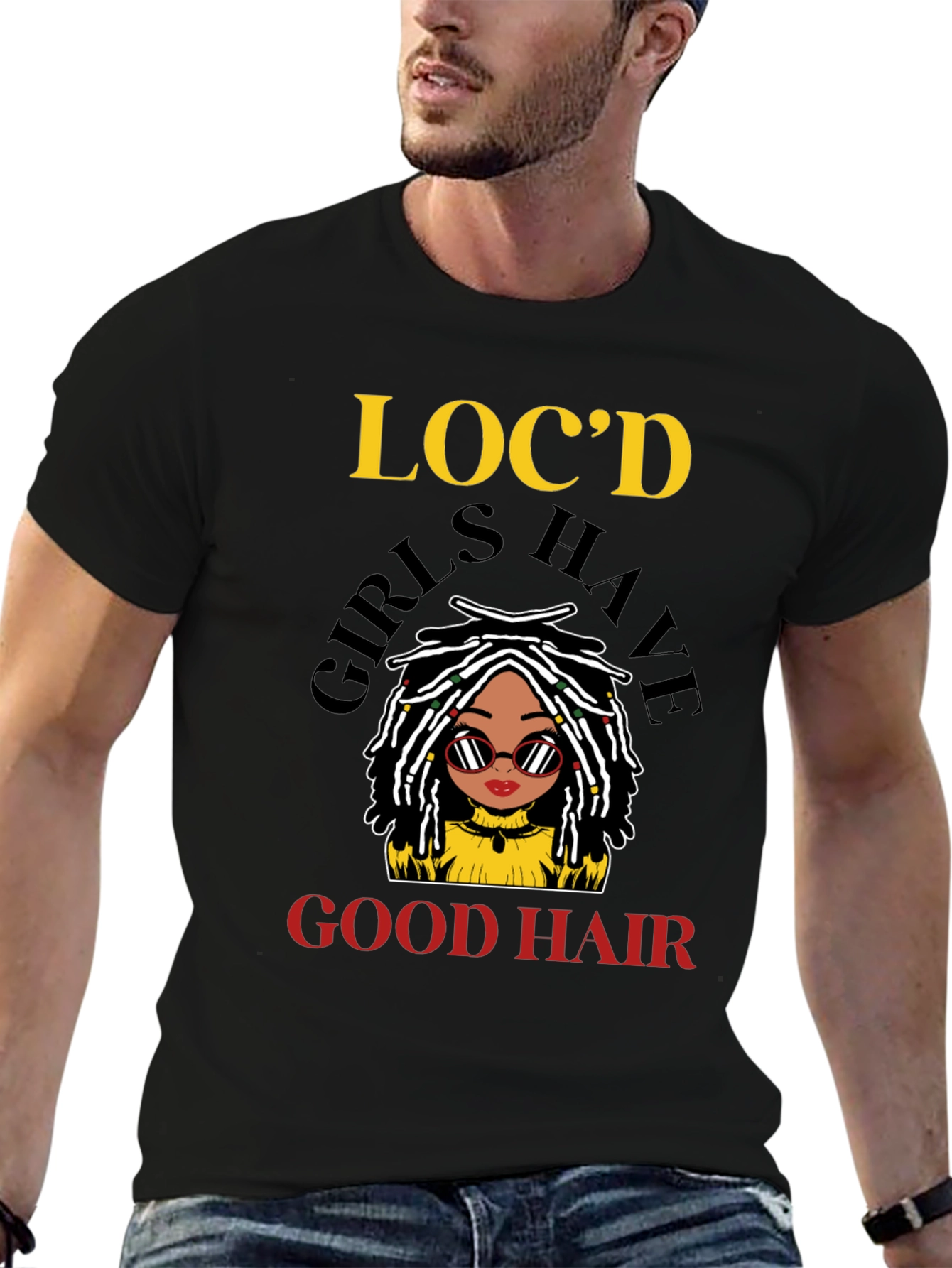 Locd Girls Good Hair Graphic Tee