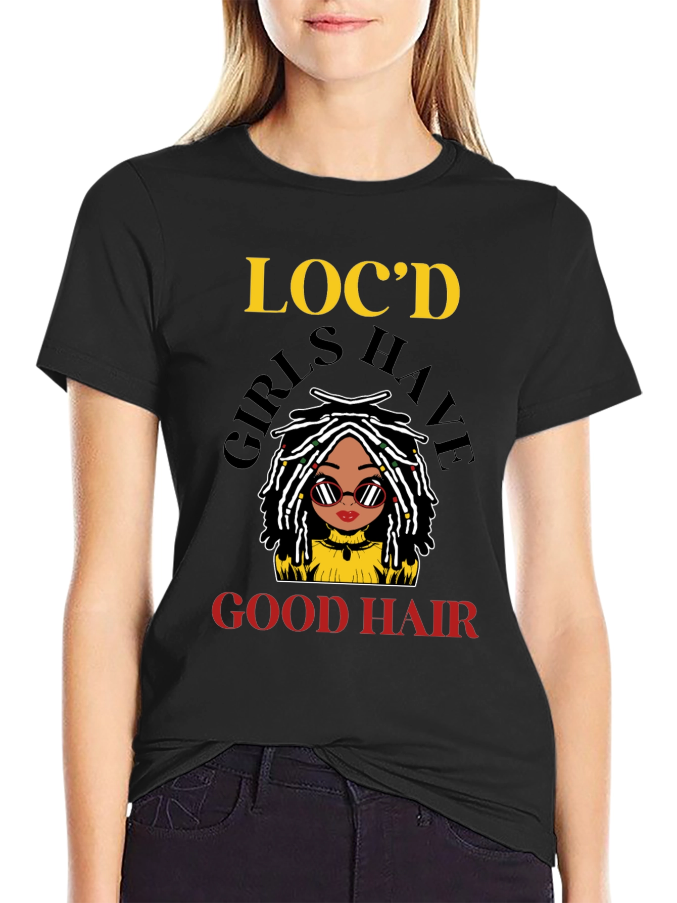 Locd Girls Good Hair Graphic Tee