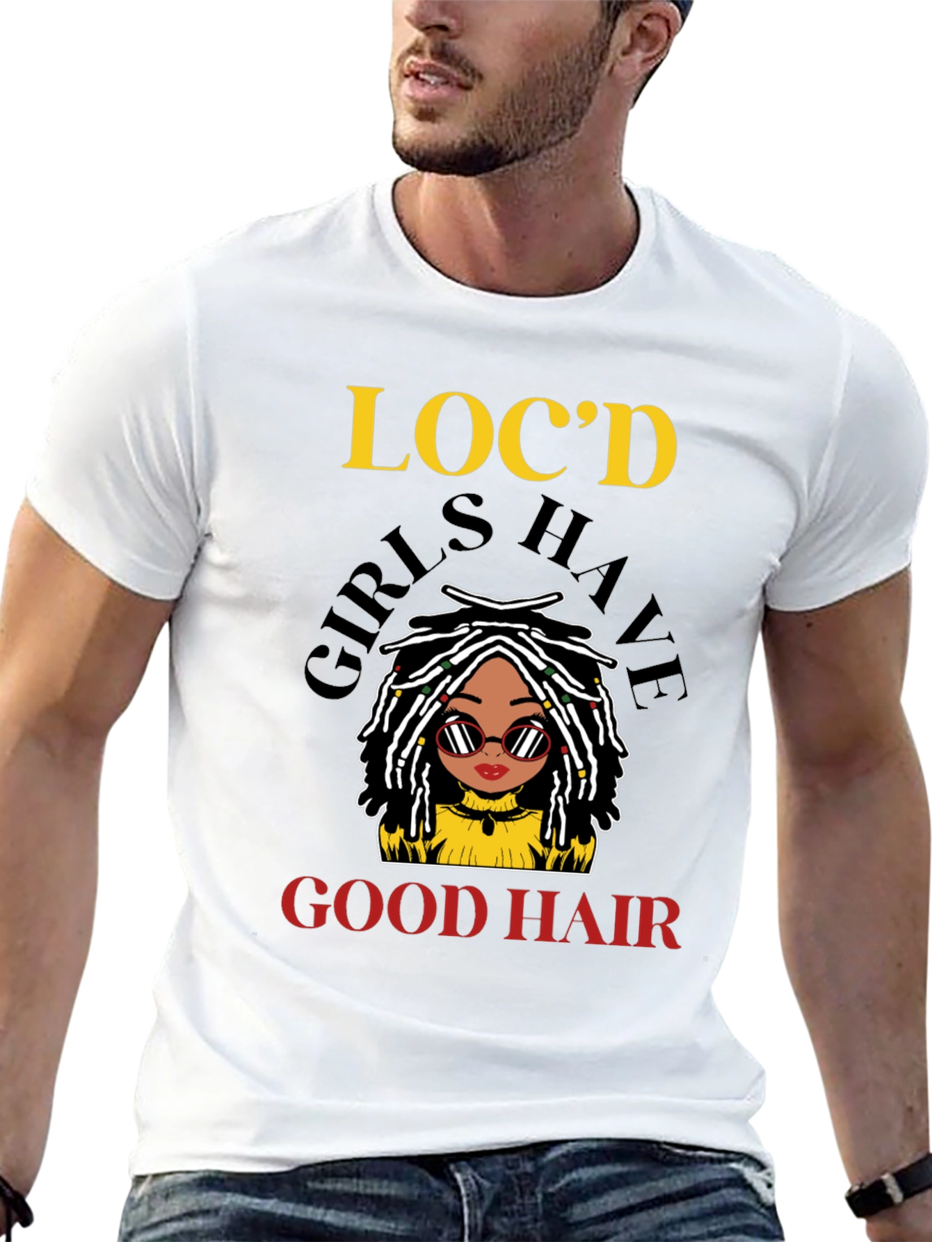 Locd Girls Good Hair Graphic Tee