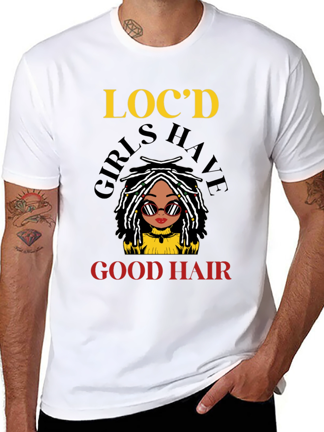 Locd Girls Good Hair Graphic Tee