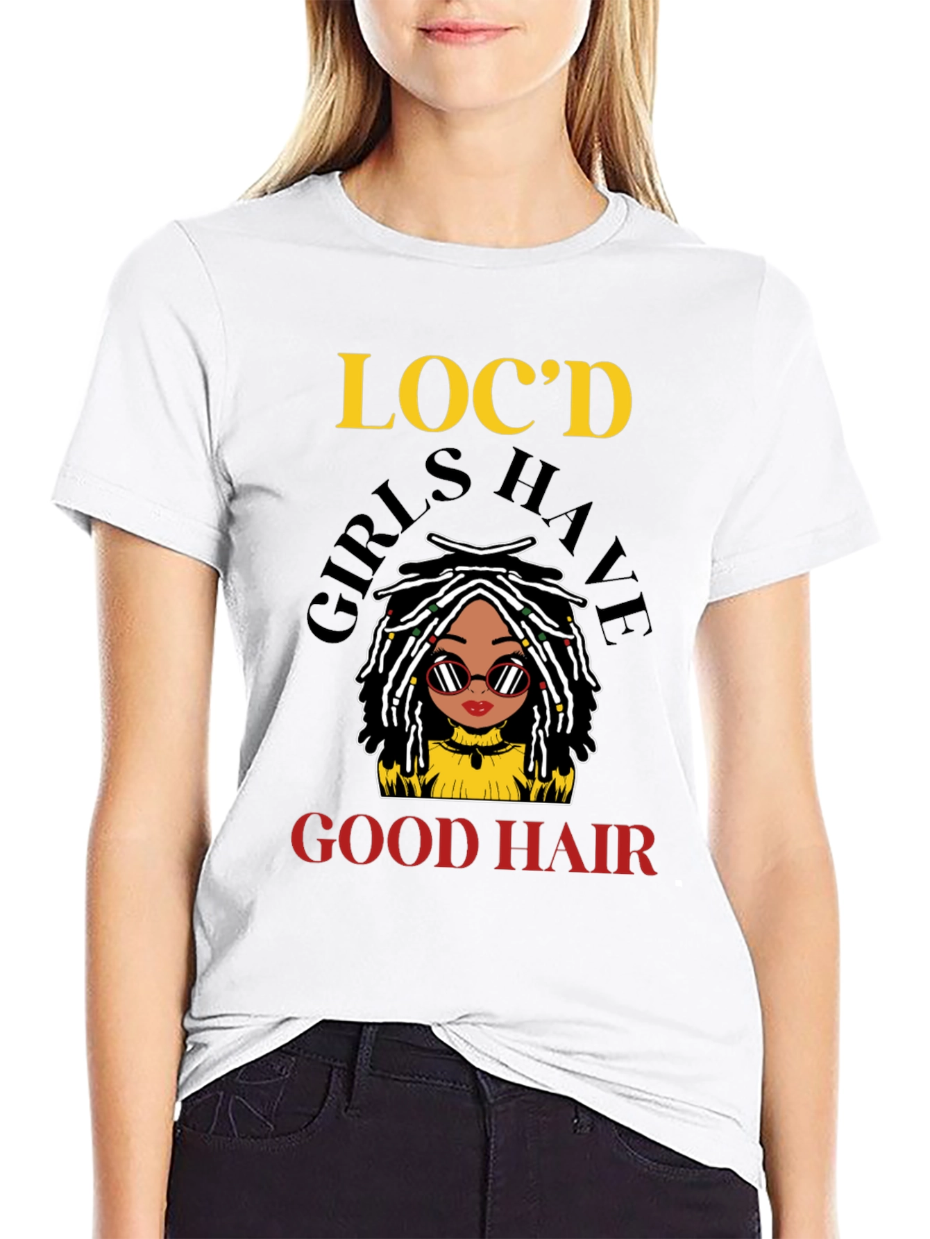 Locd Girls Good Hair Graphic Tee