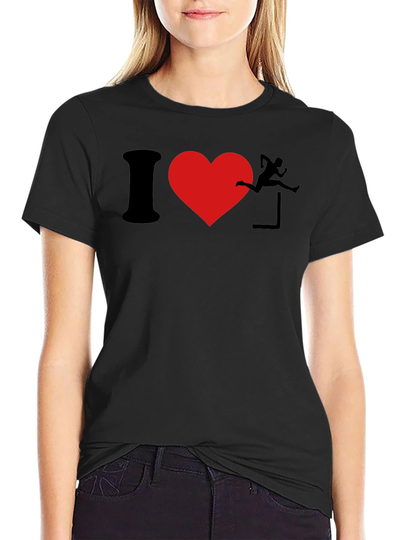 I Love Hurdles T-Shirt Track & Field Tee