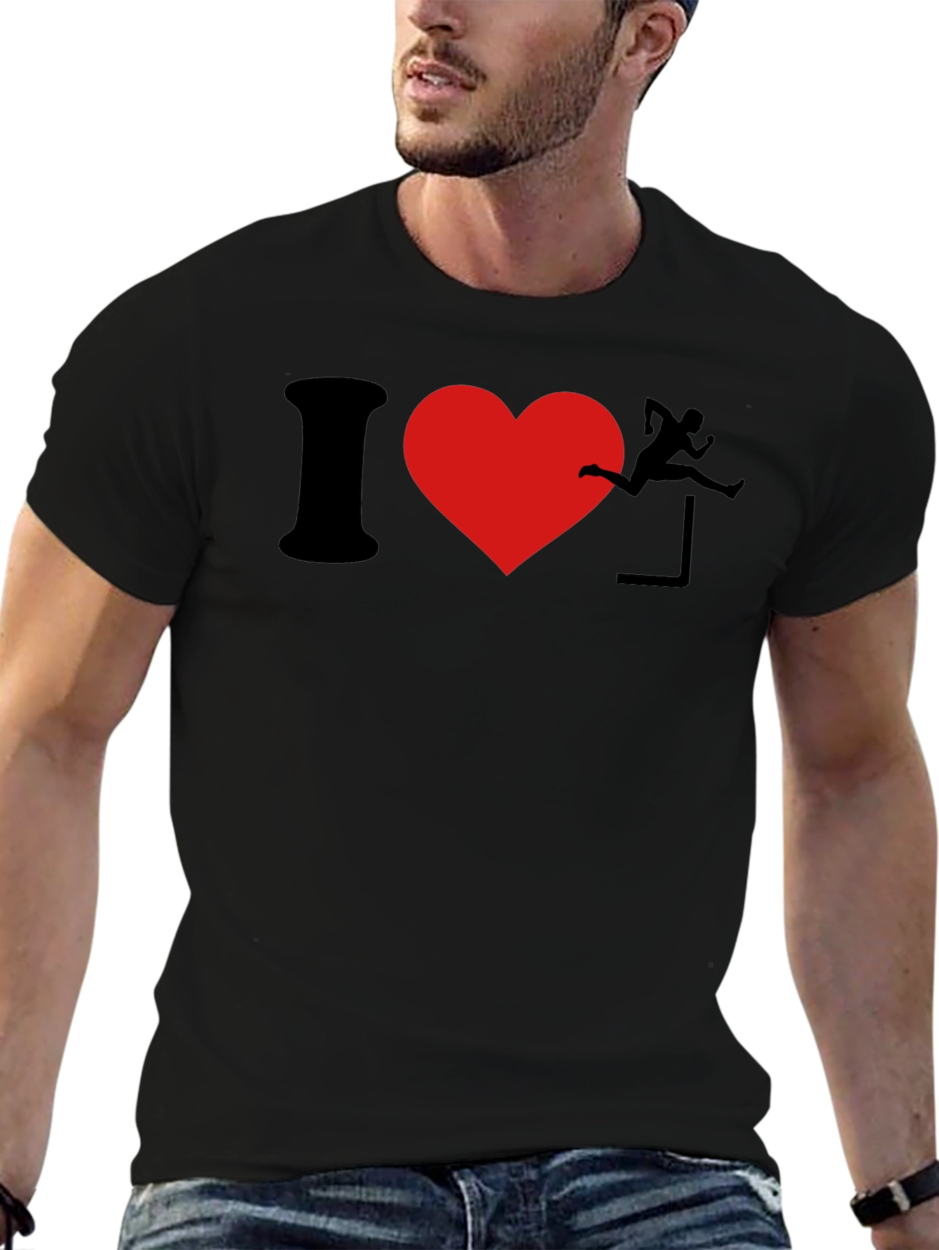 I Love Hurdles T-Shirt Track & Field Tee
