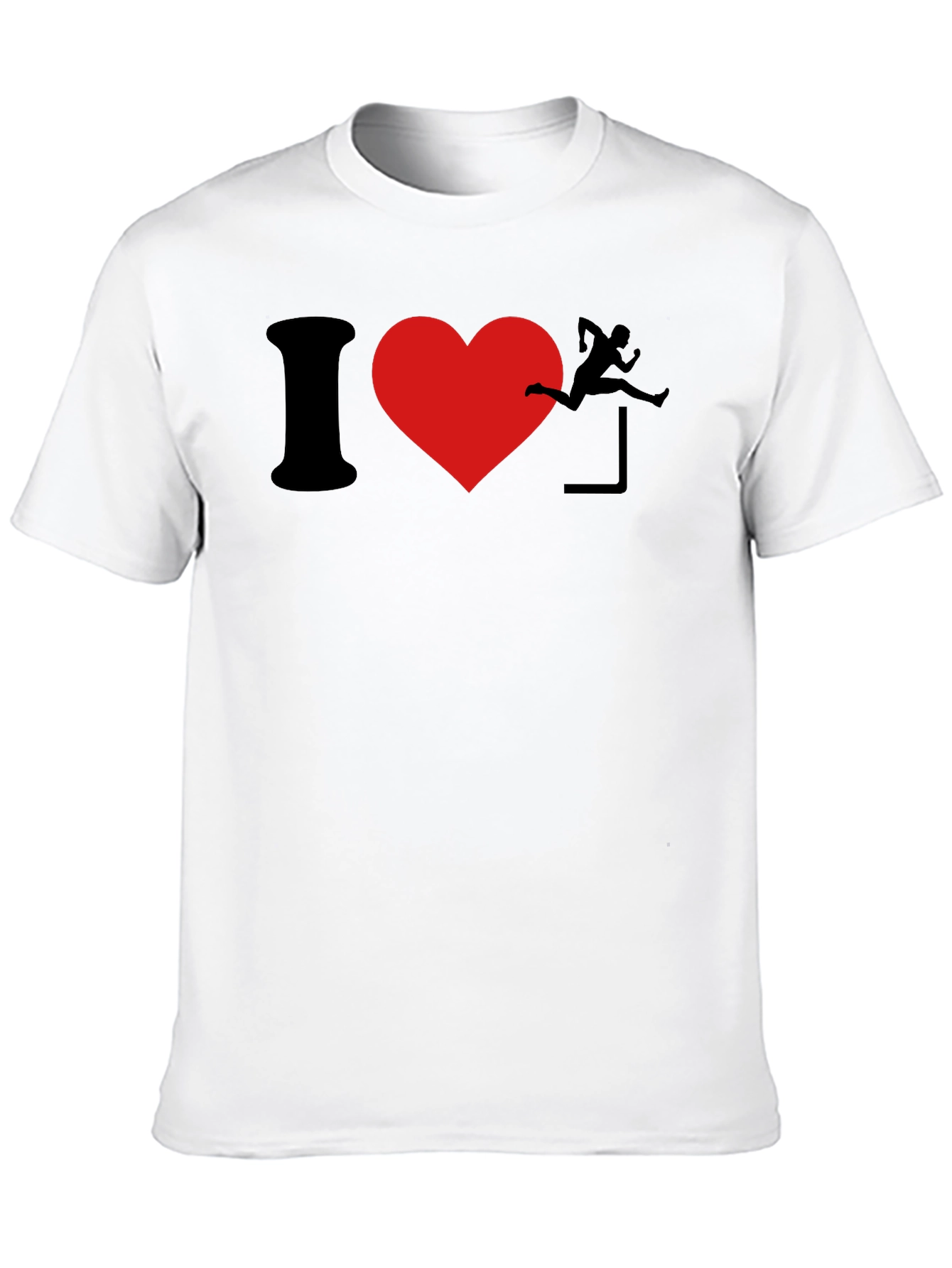 I Love Hurdles T-Shirt Track & Field Tee