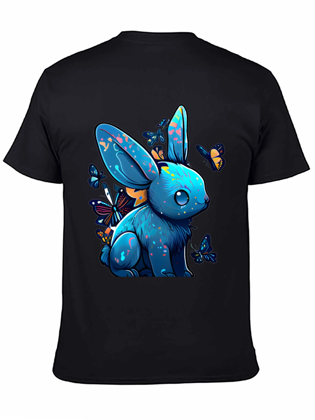 Vibrant Bunny Graphic Tee