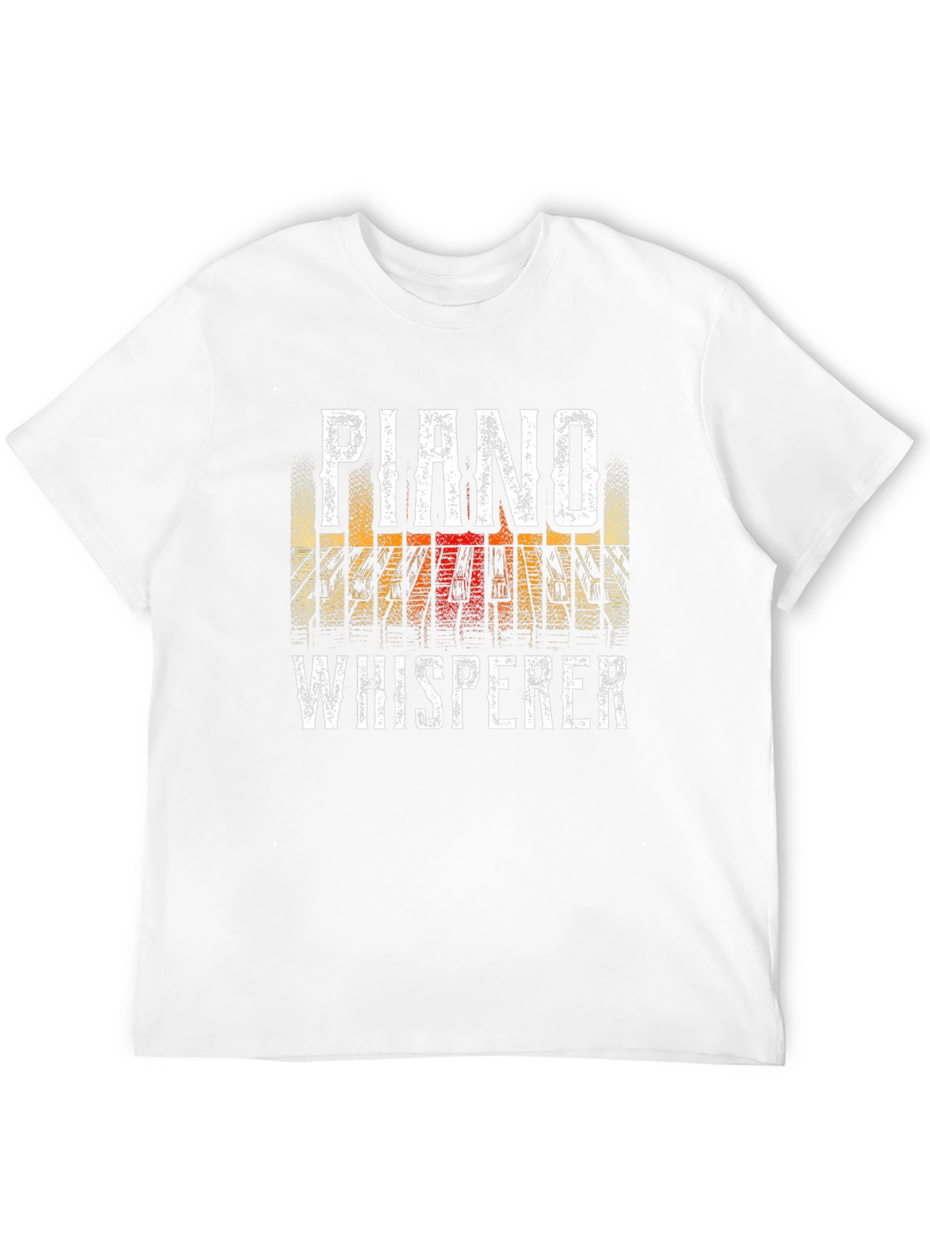 Piano Whisperer Graphic Tee - Musician T-Shirt