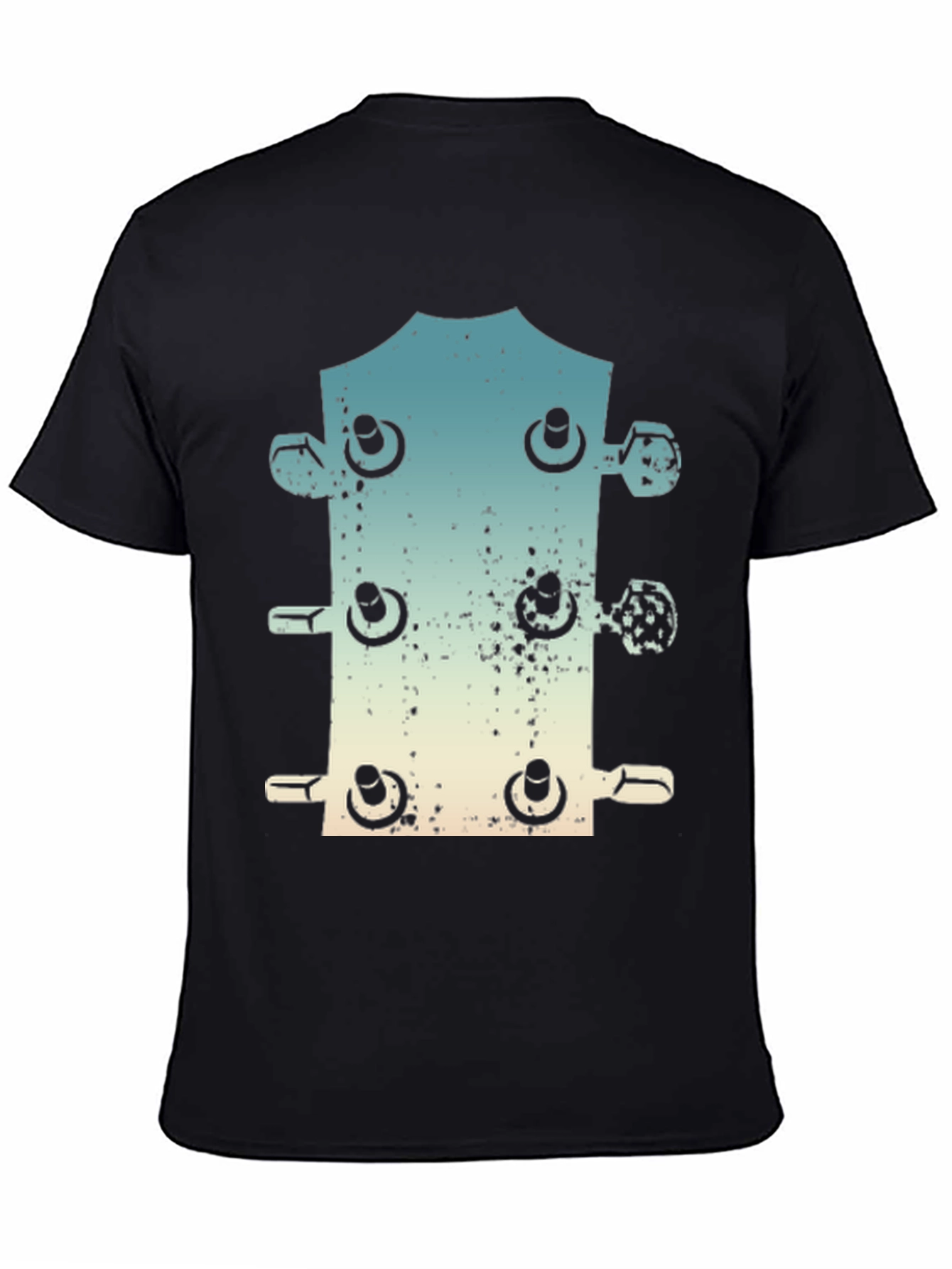 Guitar Headstock Graphic T-Shirt