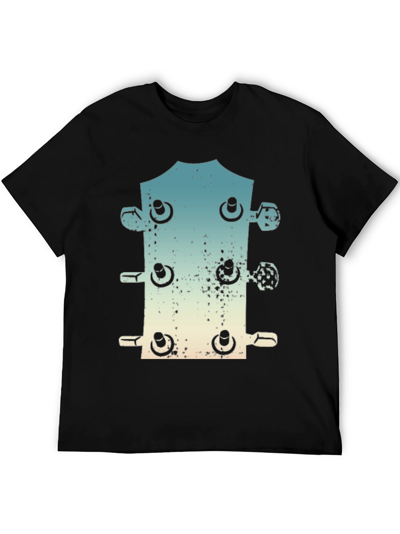 Guitar Headstock Graphic T-Shirt