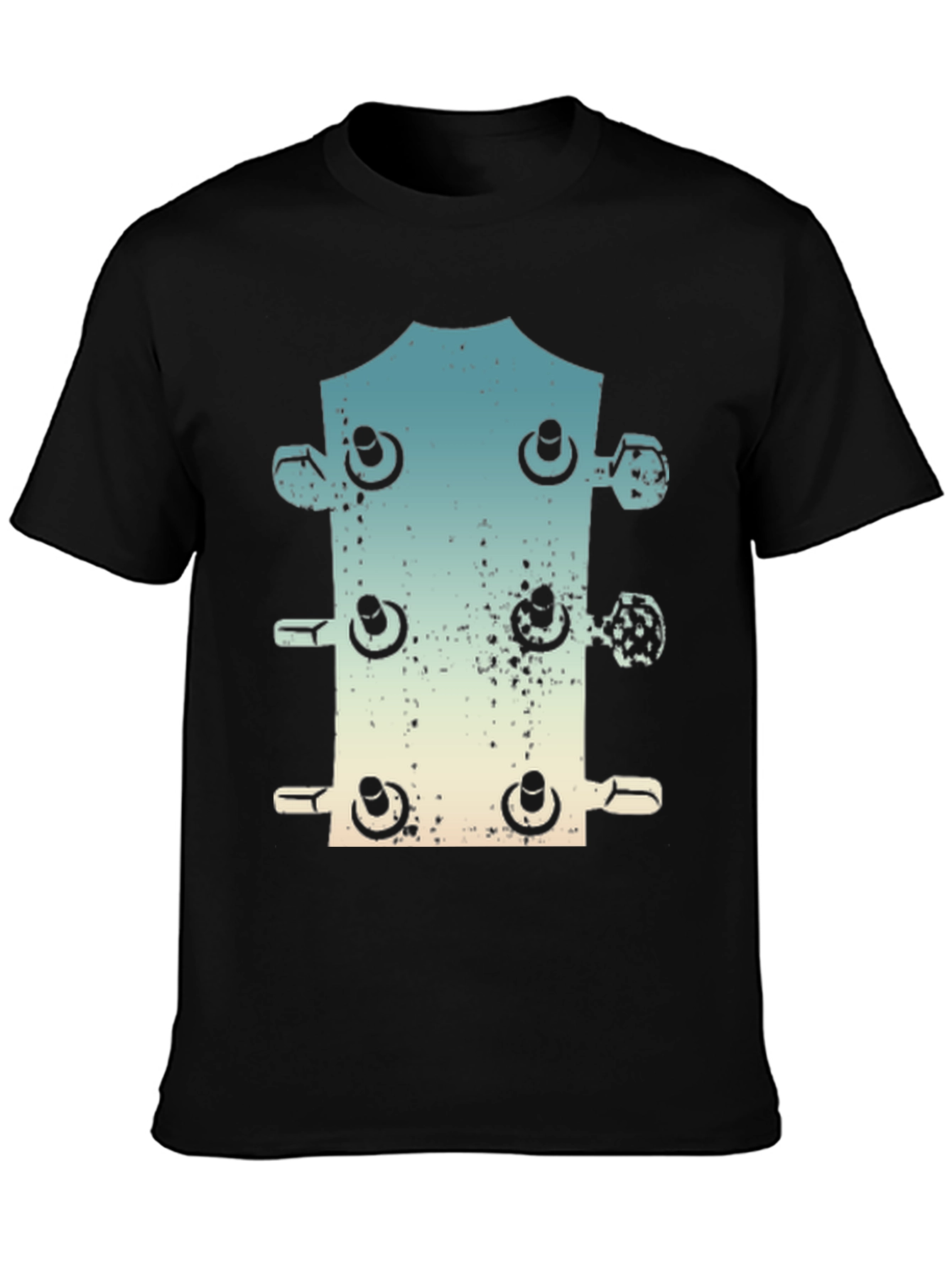 Guitar Headstock Graphic T-Shirt