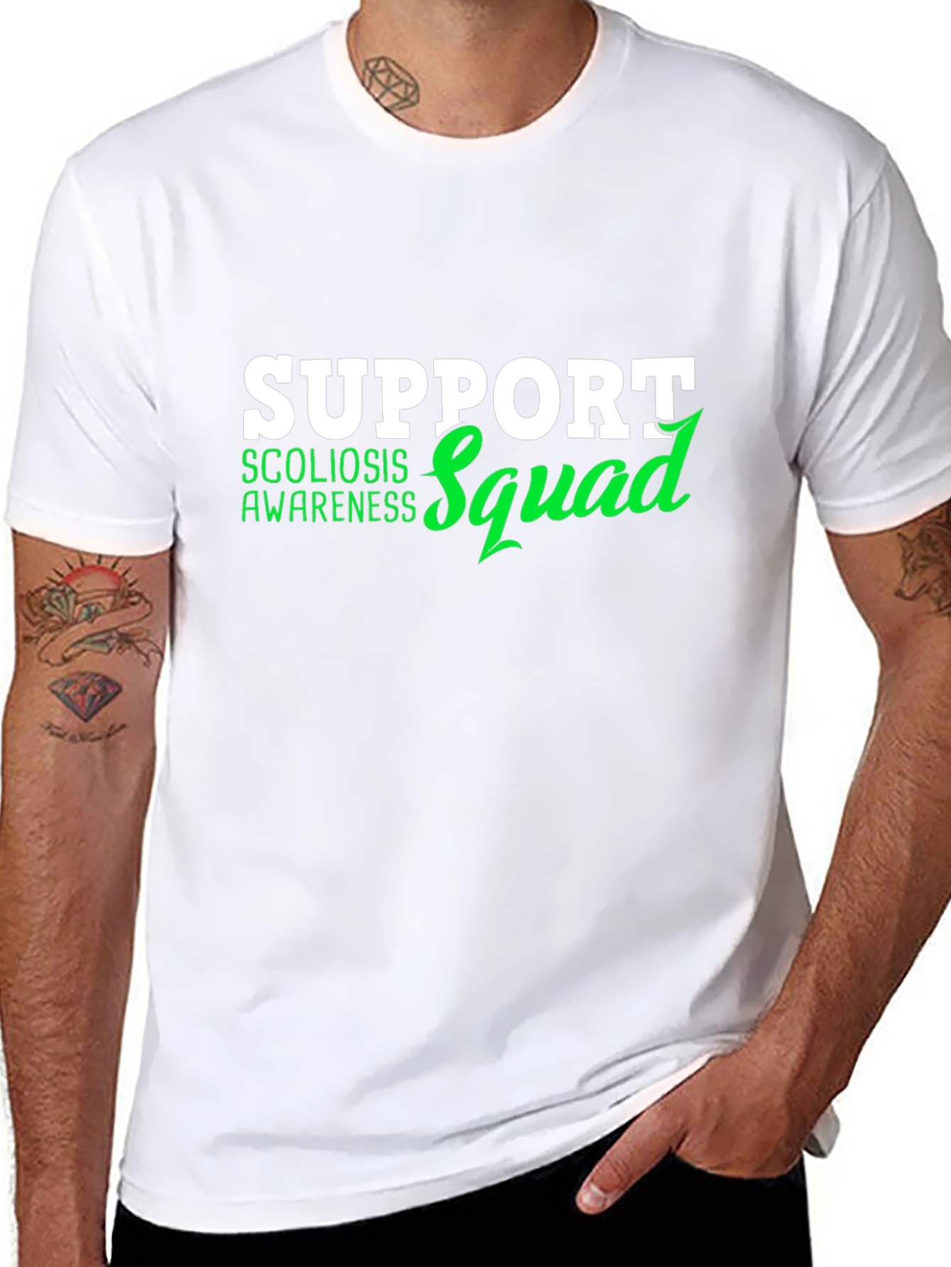 Scoliosis Awareness Squad T-Shirt