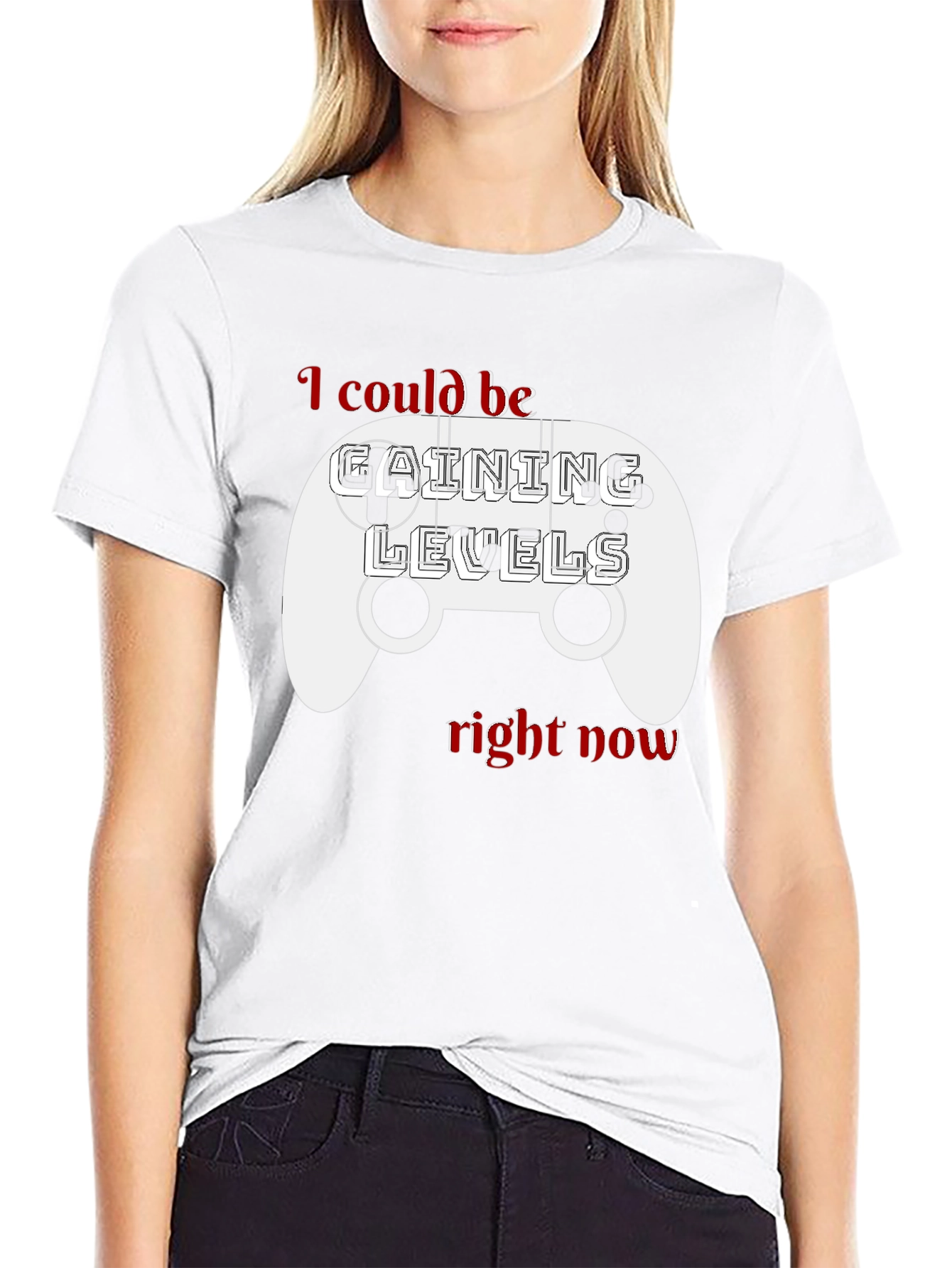 Gamer T-Shirt - I Could Be Gaining Levels