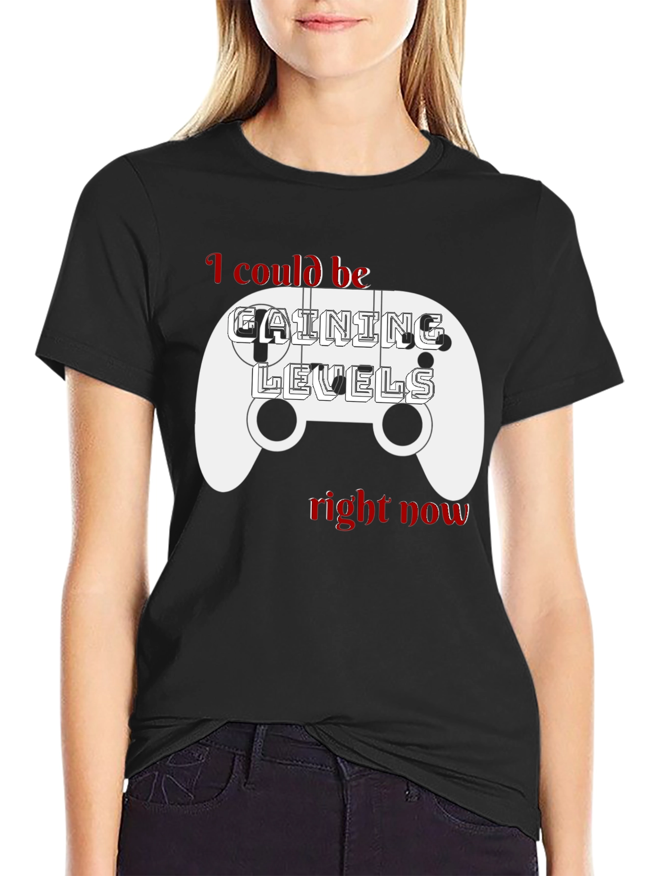 Gamer T-Shirt - I Could Be Gaining Levels