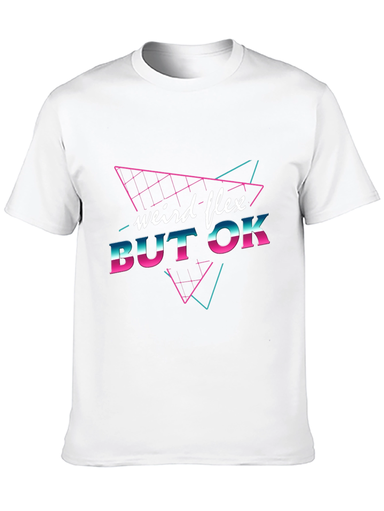 Weird Flex But OK Black Graphic T-Shirt