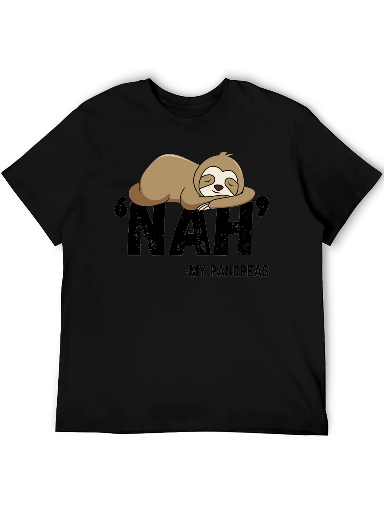 Nah My Pancreas Sloth T-Shirt
