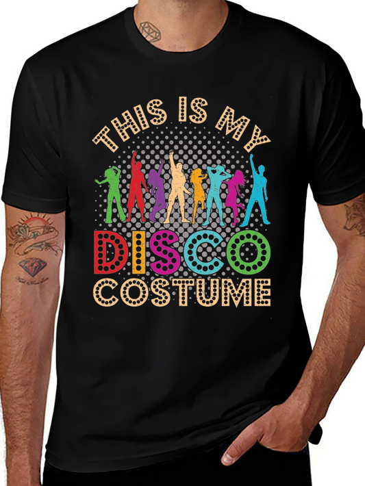 Retro Disco Costume Graphic T-Shirt