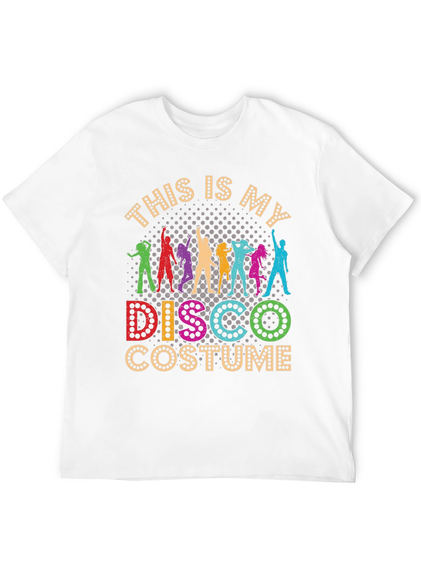 Retro Disco Costume Graphic T-Shirt