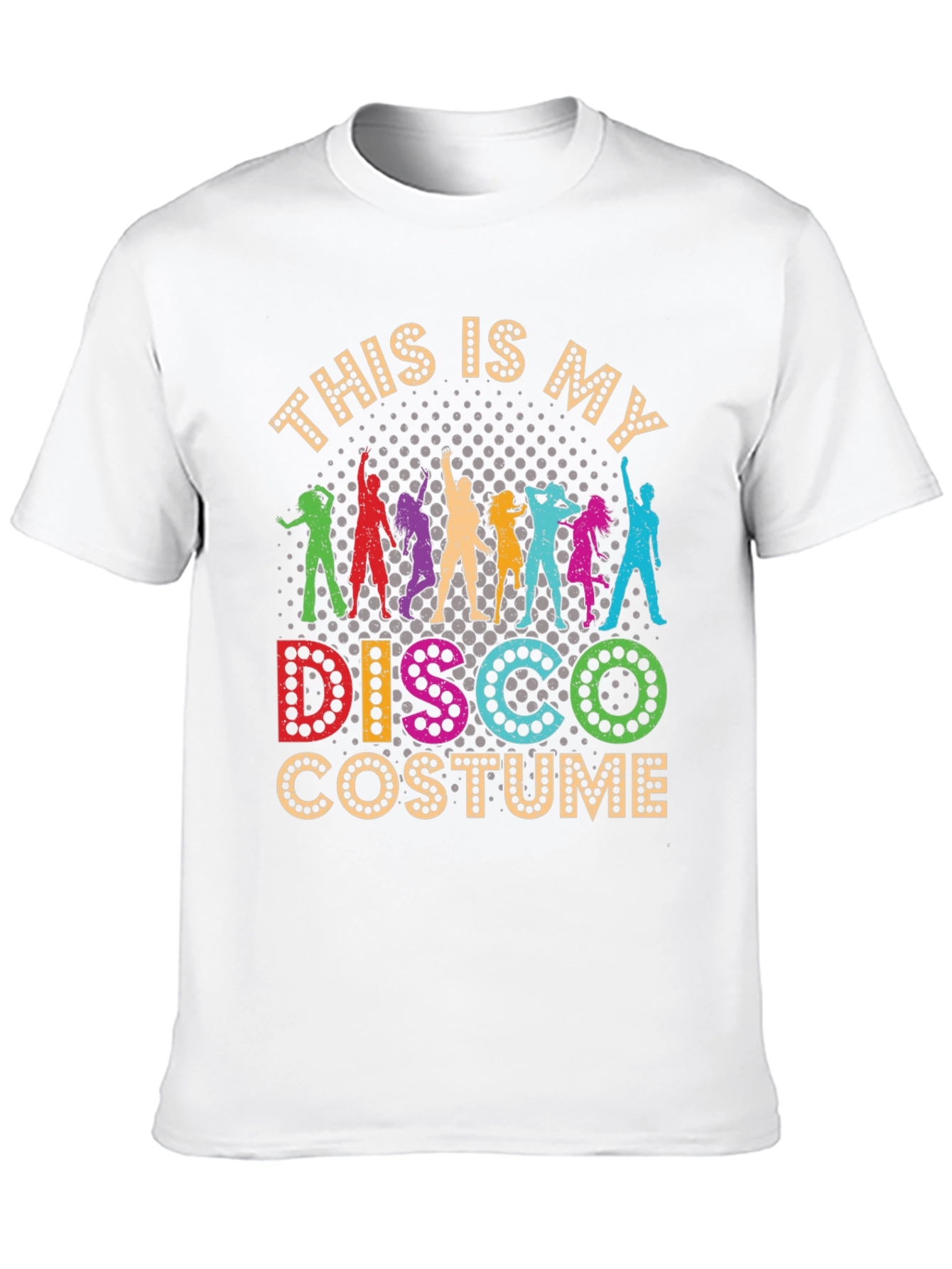 Retro Disco Costume Graphic T-Shirt