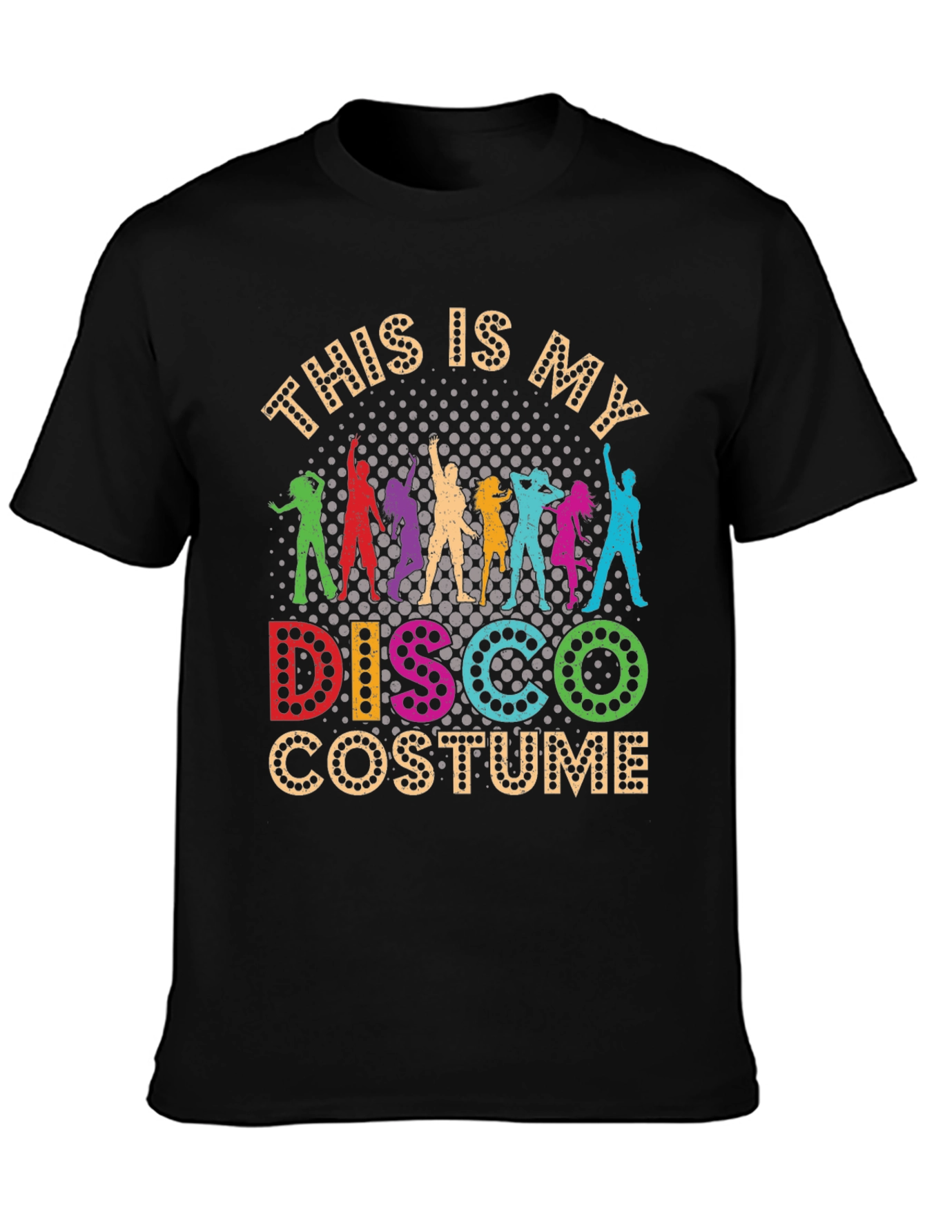 Retro Disco Costume Graphic T-Shirt