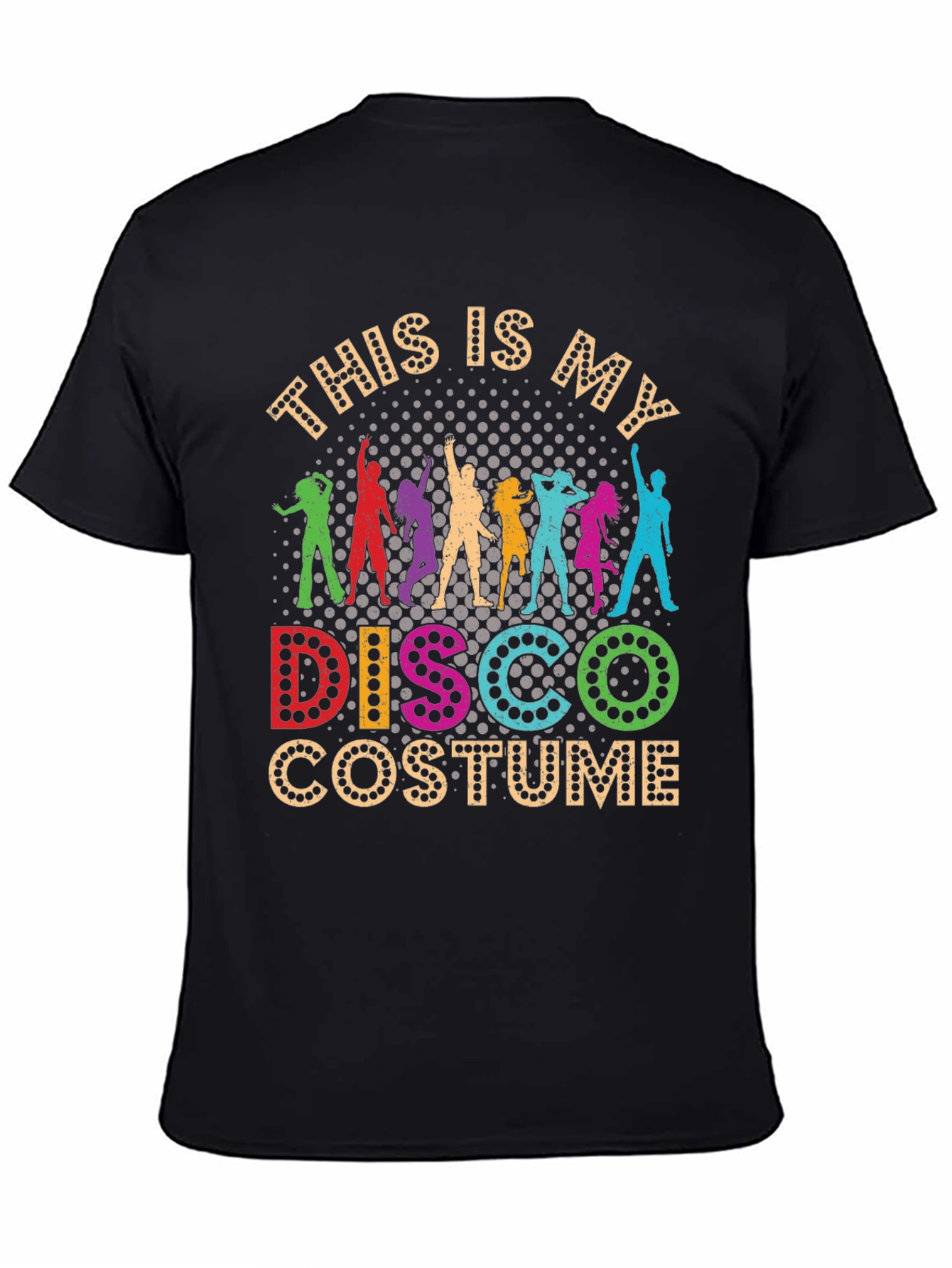 Retro Disco Costume Graphic T-Shirt