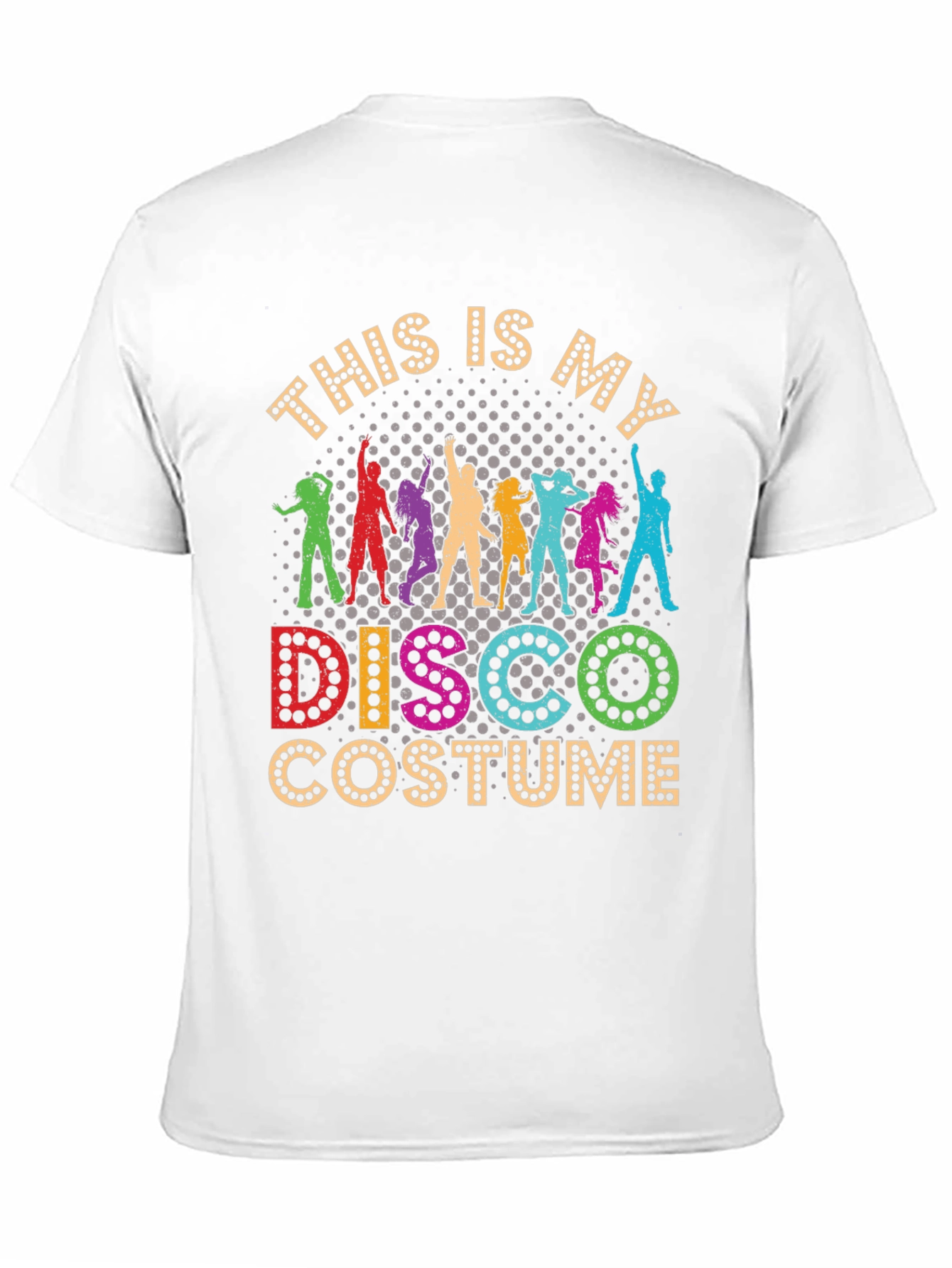 Retro Disco Costume Graphic T-Shirt